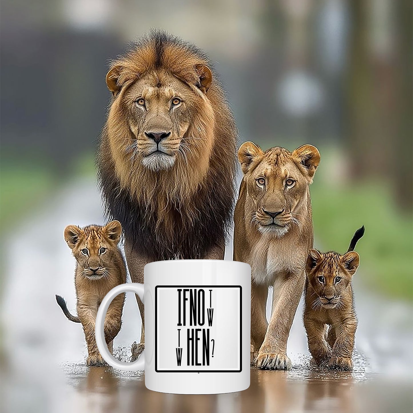 If Not Now, Then When ? White Mug