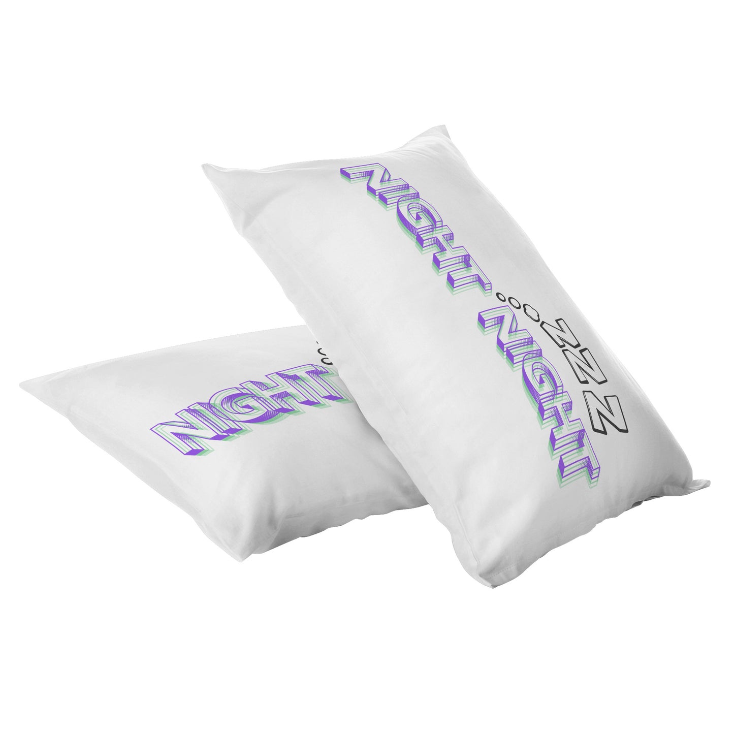Night Night Microfiber Pillowcase, Sweet Dreams Bedding, Cozy Sleep Pillow Cover, Bedroom Decor Accent, Gift for Her,