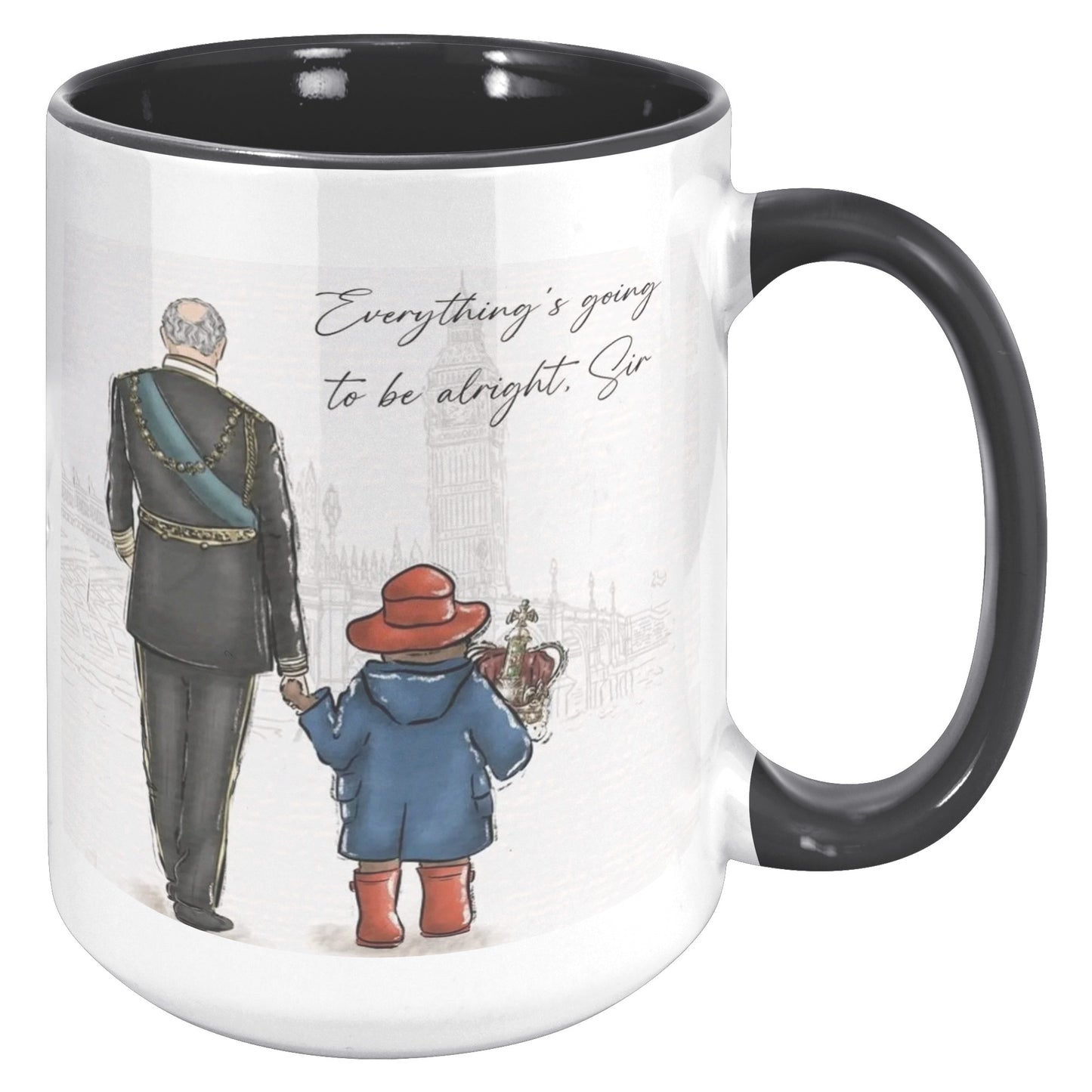 Paddington & King Charles III - Mug