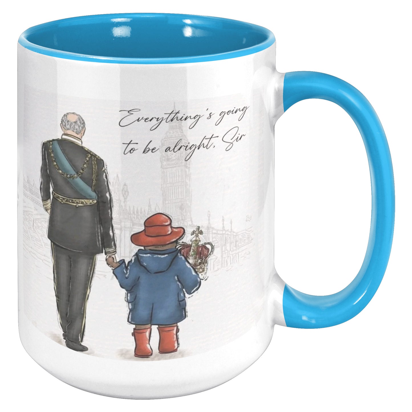 Paddington & King Charles III - Mug