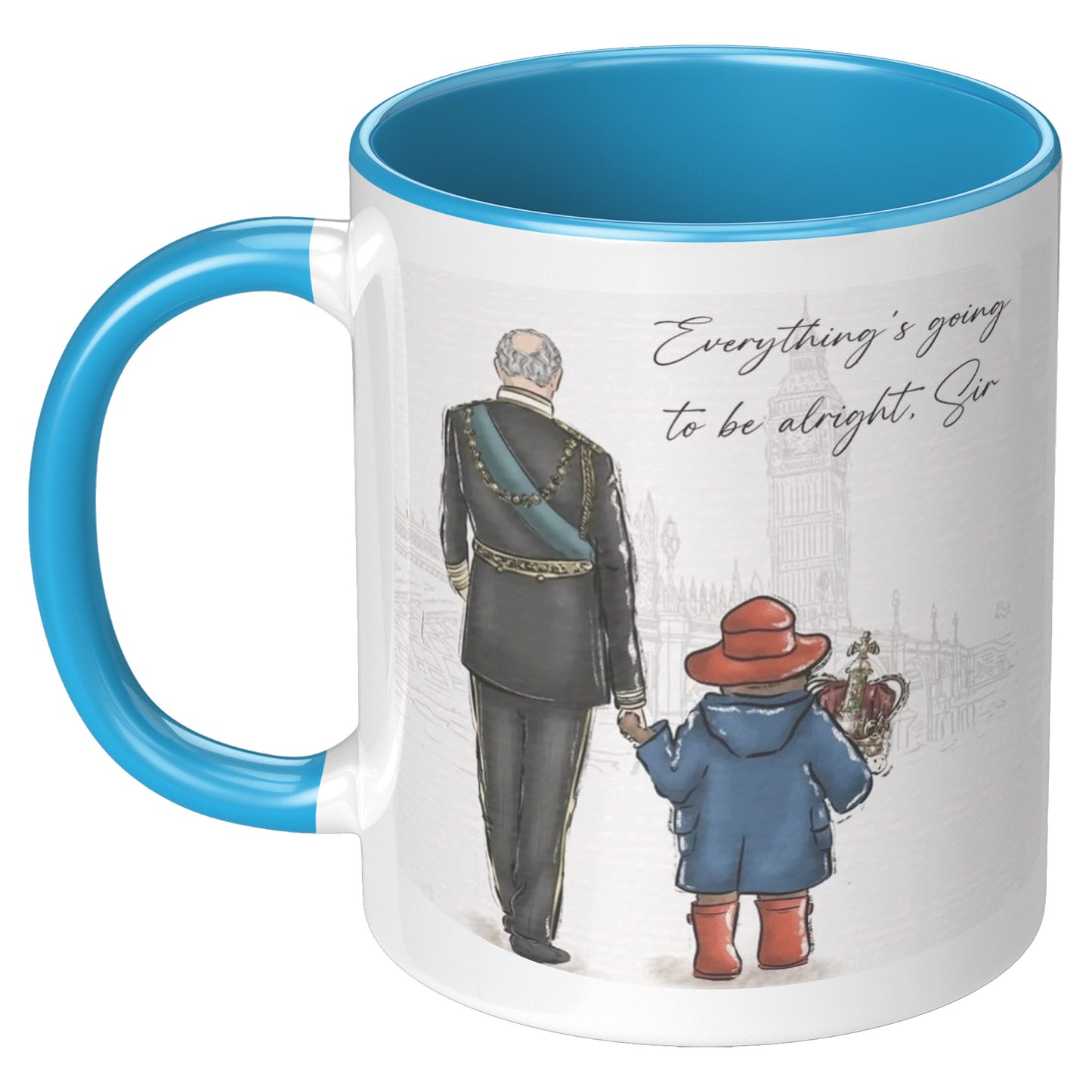 Paddington & King Charles III - Mug