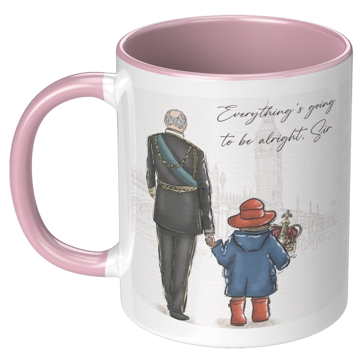 Paddington & King Charles III - Mug