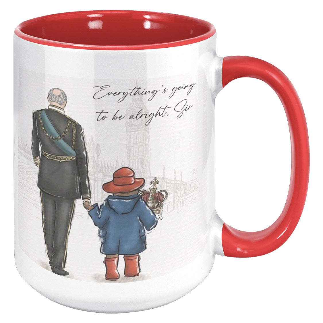 Paddington & King Charles III - Mug