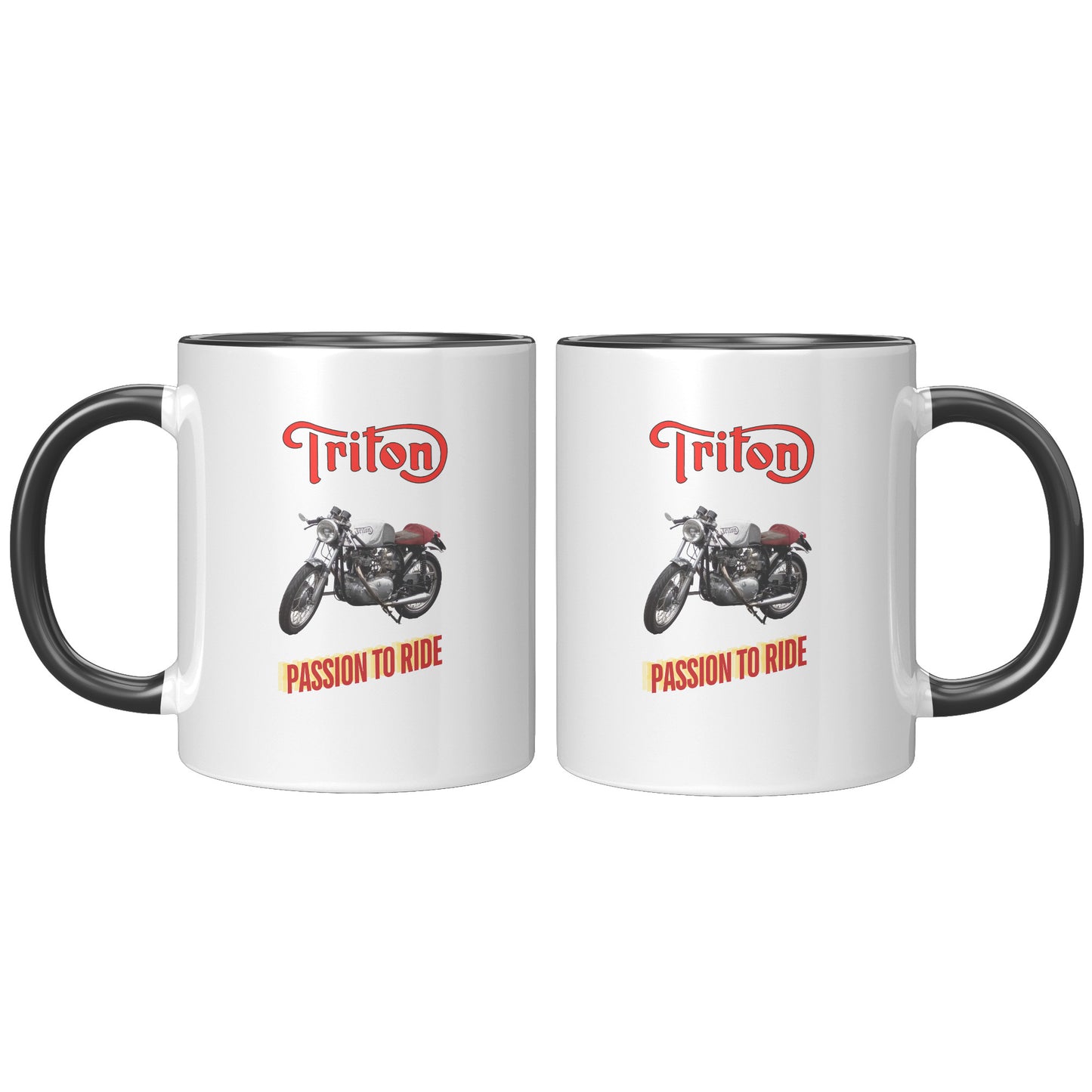 Triton Vintage Motorcycle Mug