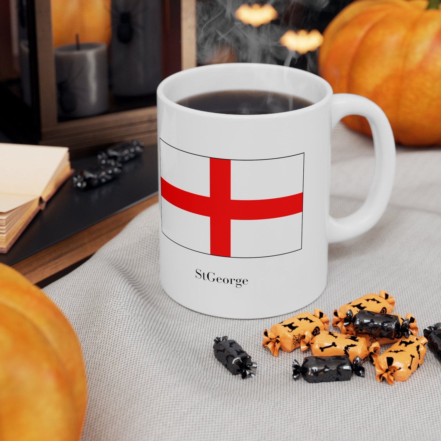 St George Ceramic Coffee Mug 11oz, St George English Flag