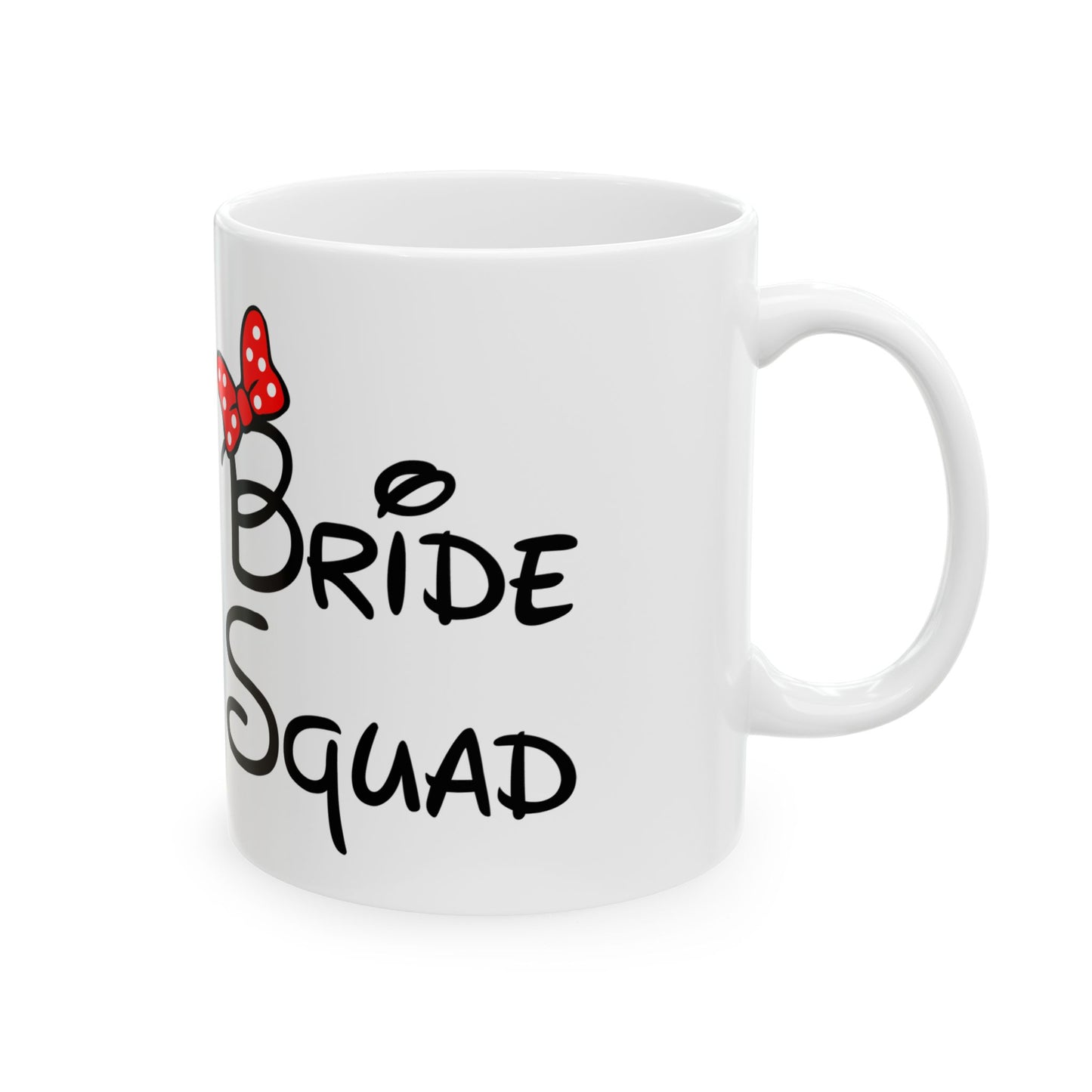 Bride Squad Mug, Personalized Bridal Party Gift, 11oz