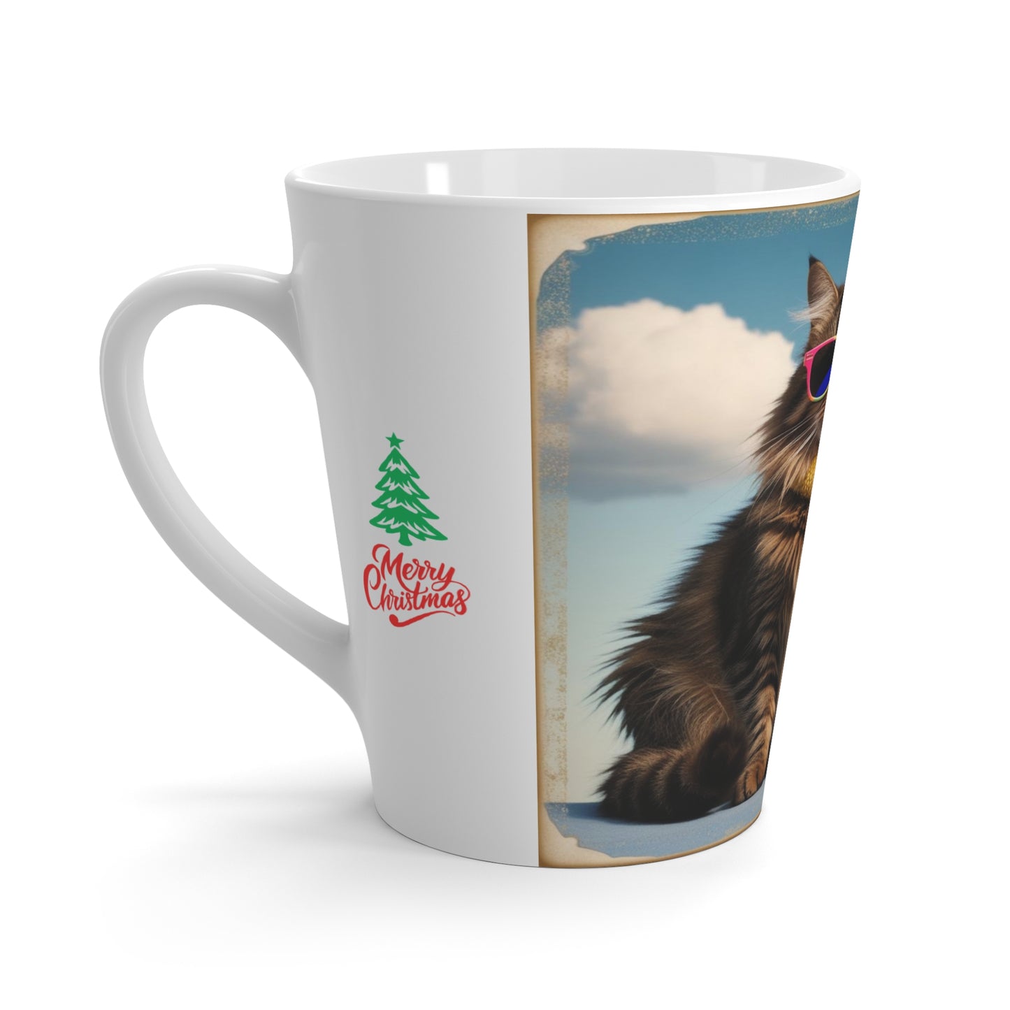 Coolest Cat Latte Mug - Ideal Christmas gift