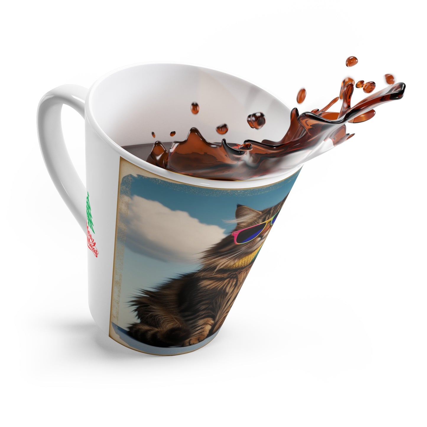 Coolest Cat Latte Mug - Ideal Christmas gift