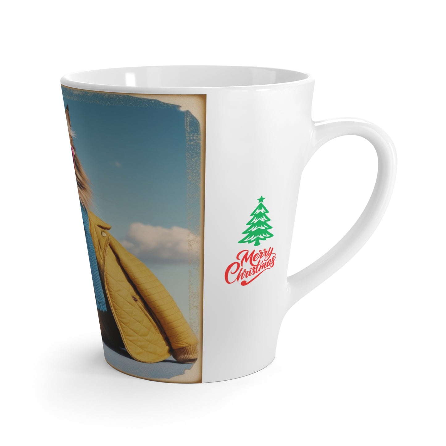 Coolest Cat Latte Mug - Ideal Christmas gift