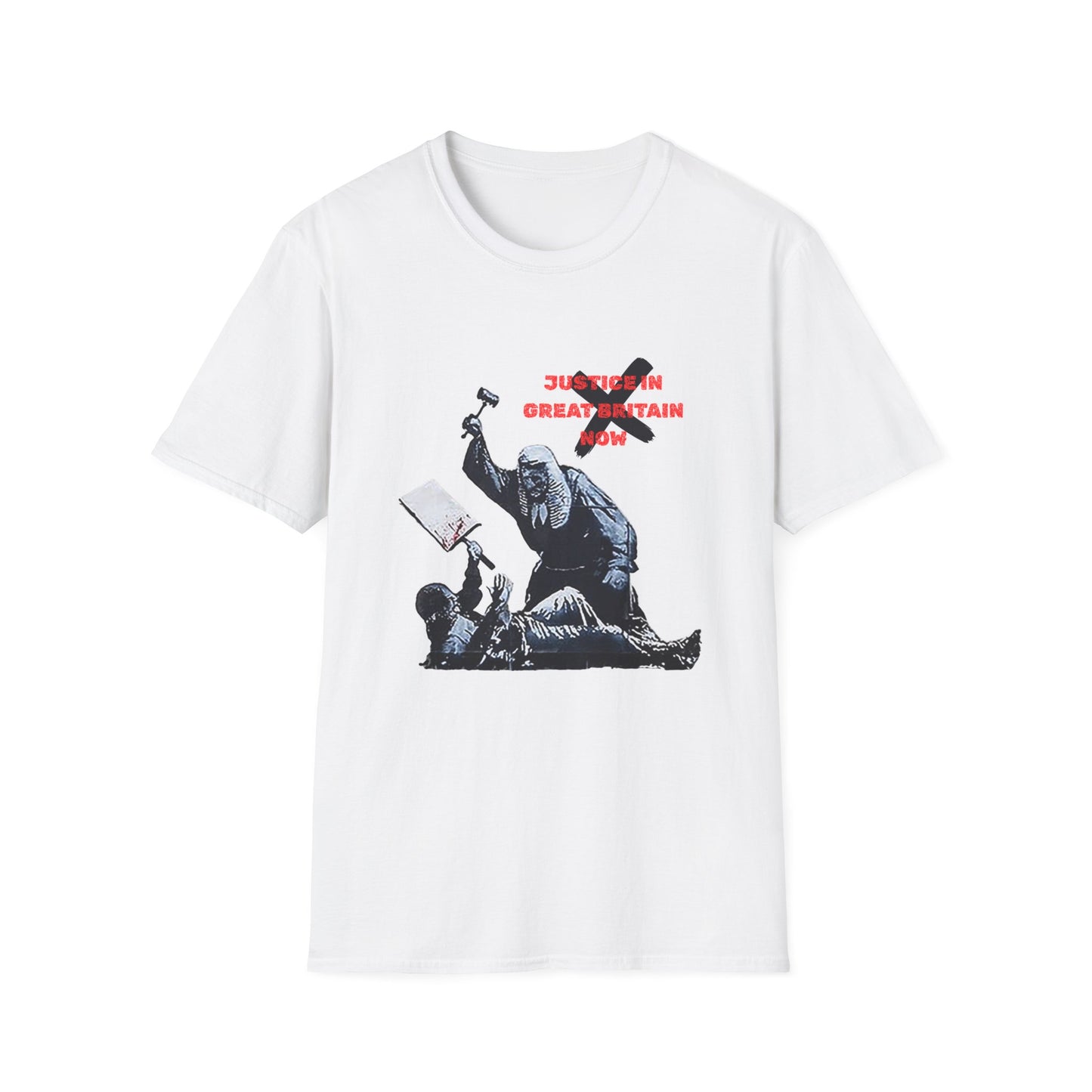 Revolutionary T Shirt, Activist's gift, Justice in Great Britain Now