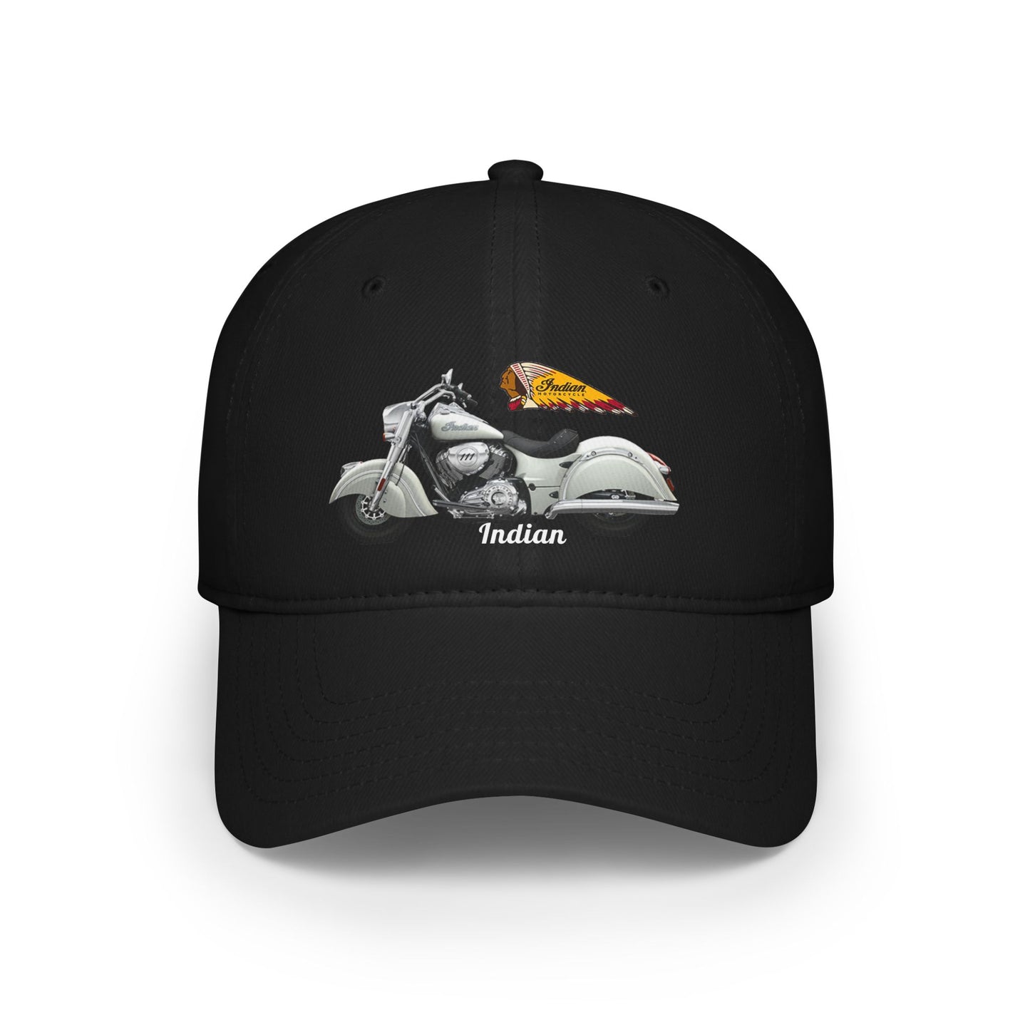 Classic Indian Motorcycle  Baseball Cap. gift for dad,