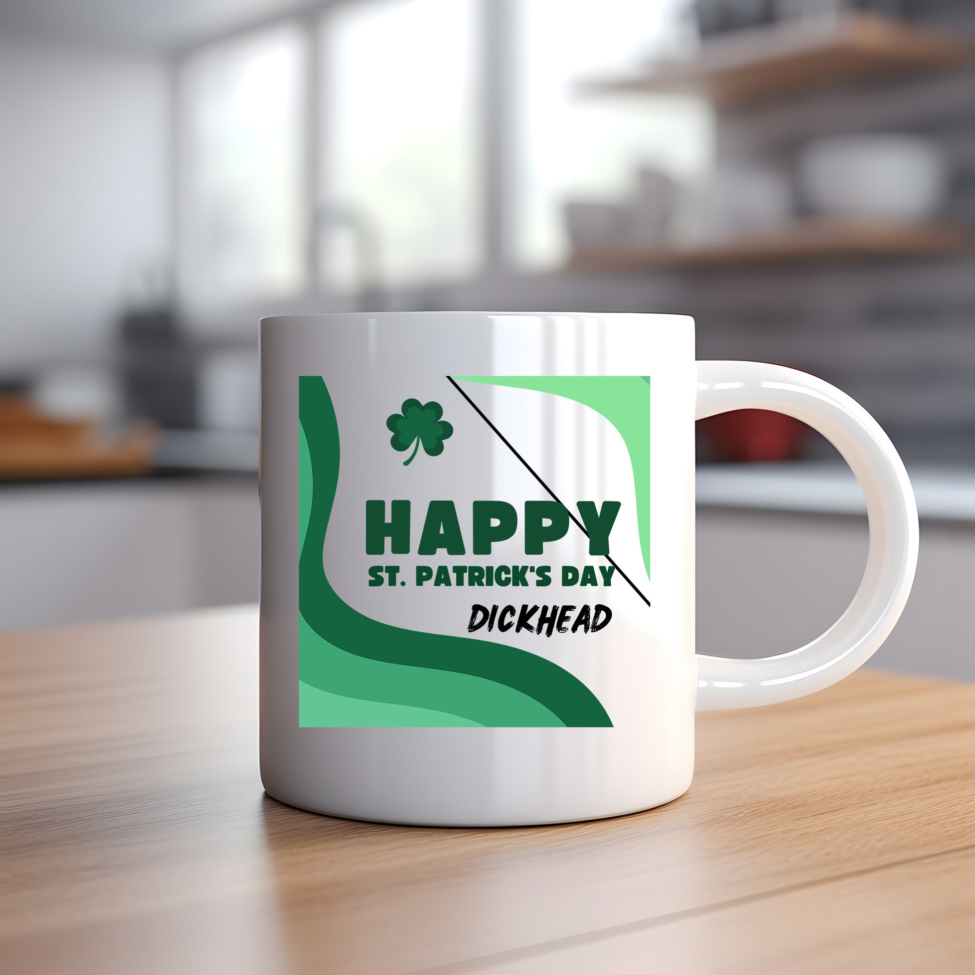 Happy St Patricks Day - Dickhead Mug