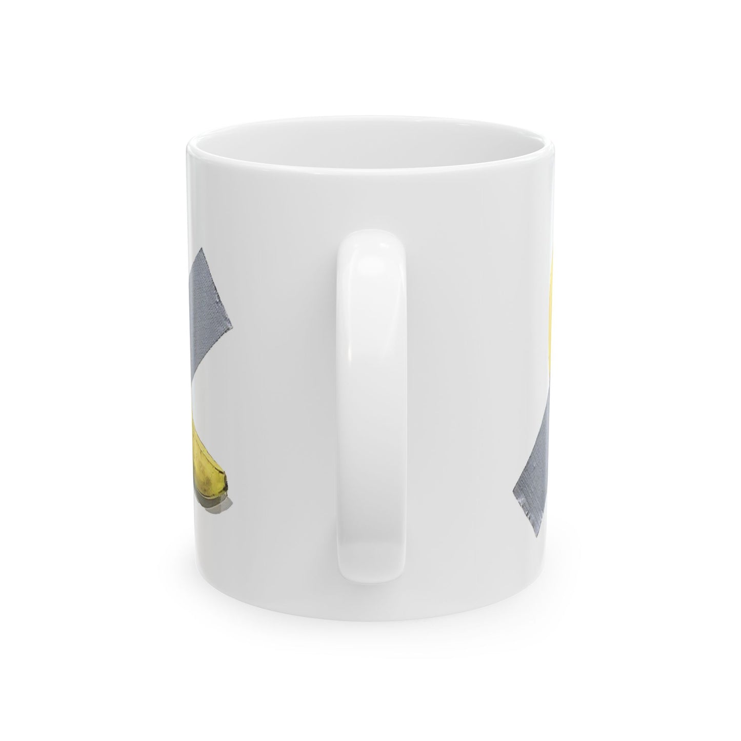 Banana Art 6 Million dollars, Ceramic Mug, Unique Coffee Cup, Art Lover Gift, Kitchen Decor, Novelty Tea Mug, Funny Banana Design
