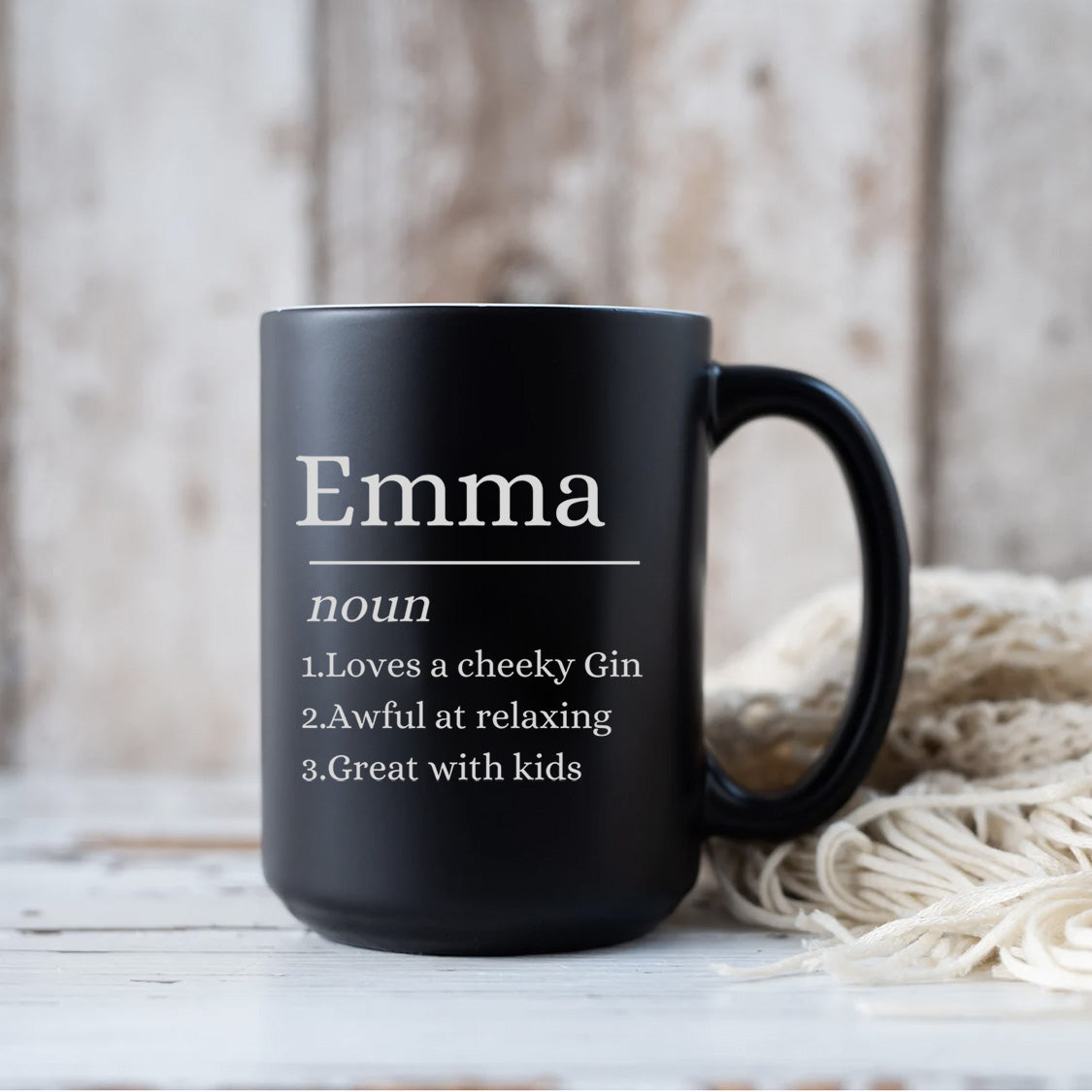 Ceramic Tea Cup with Name