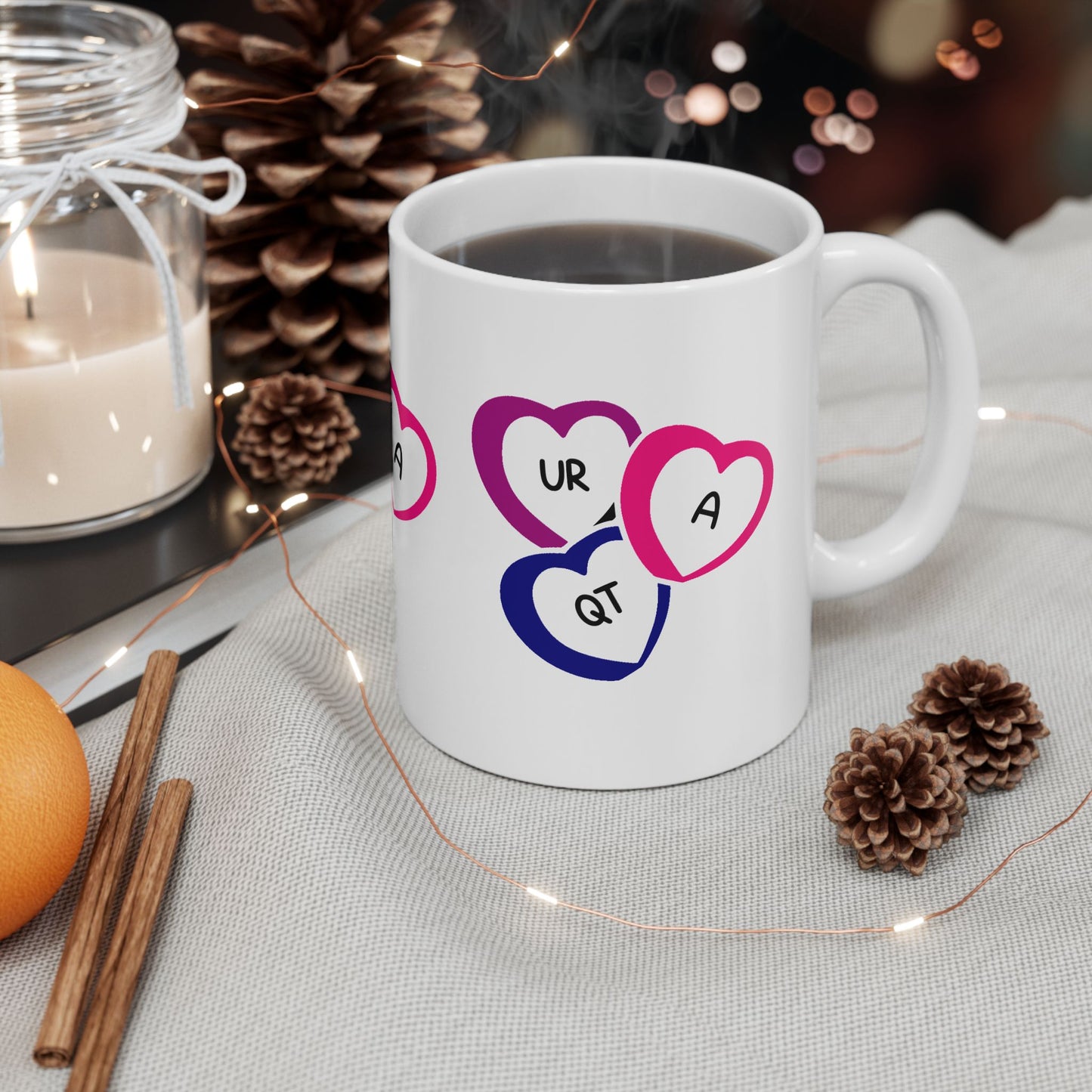 UR  A QT Valentines Mug, 11oz