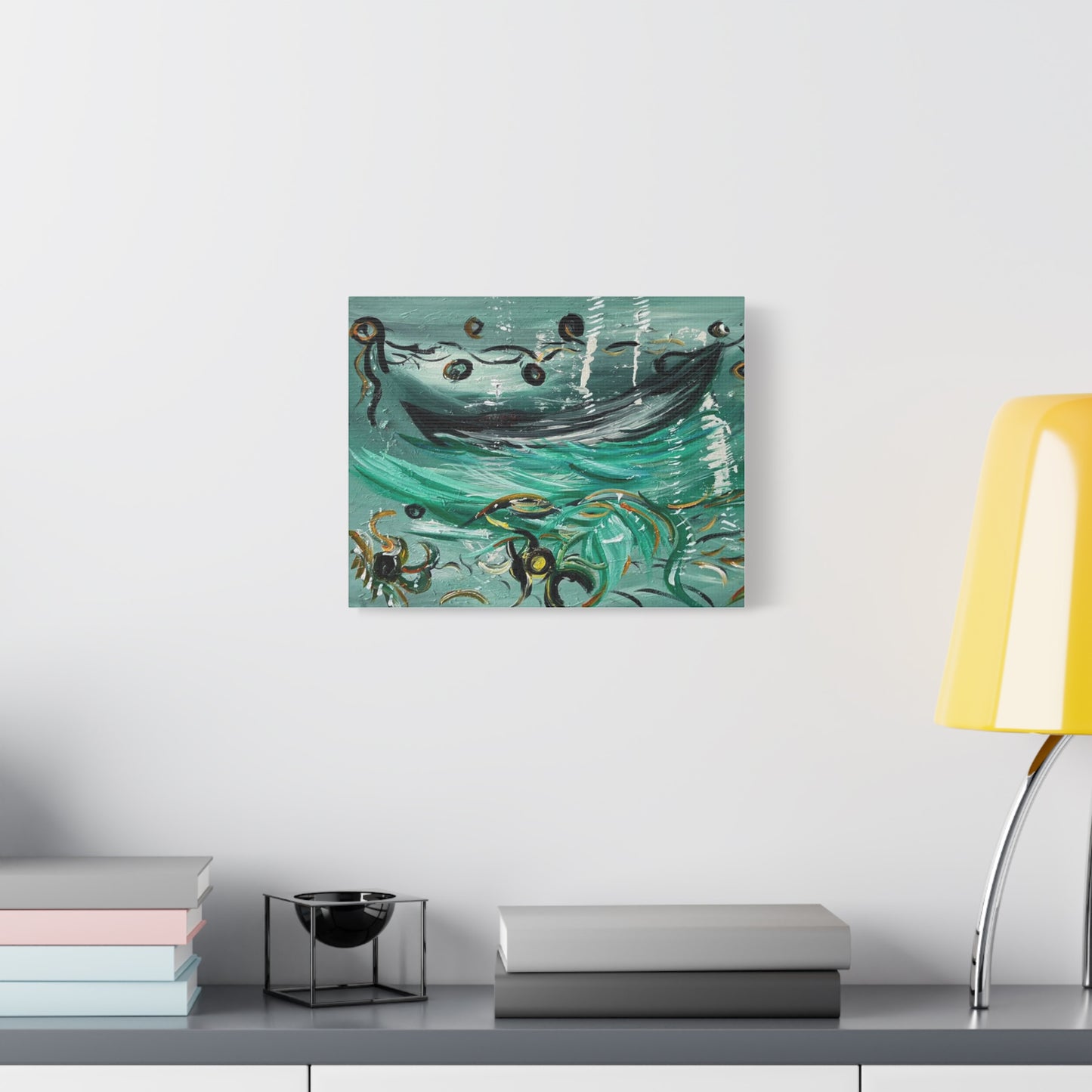 The Boat, the Boys and the Lobsters 24 x 36