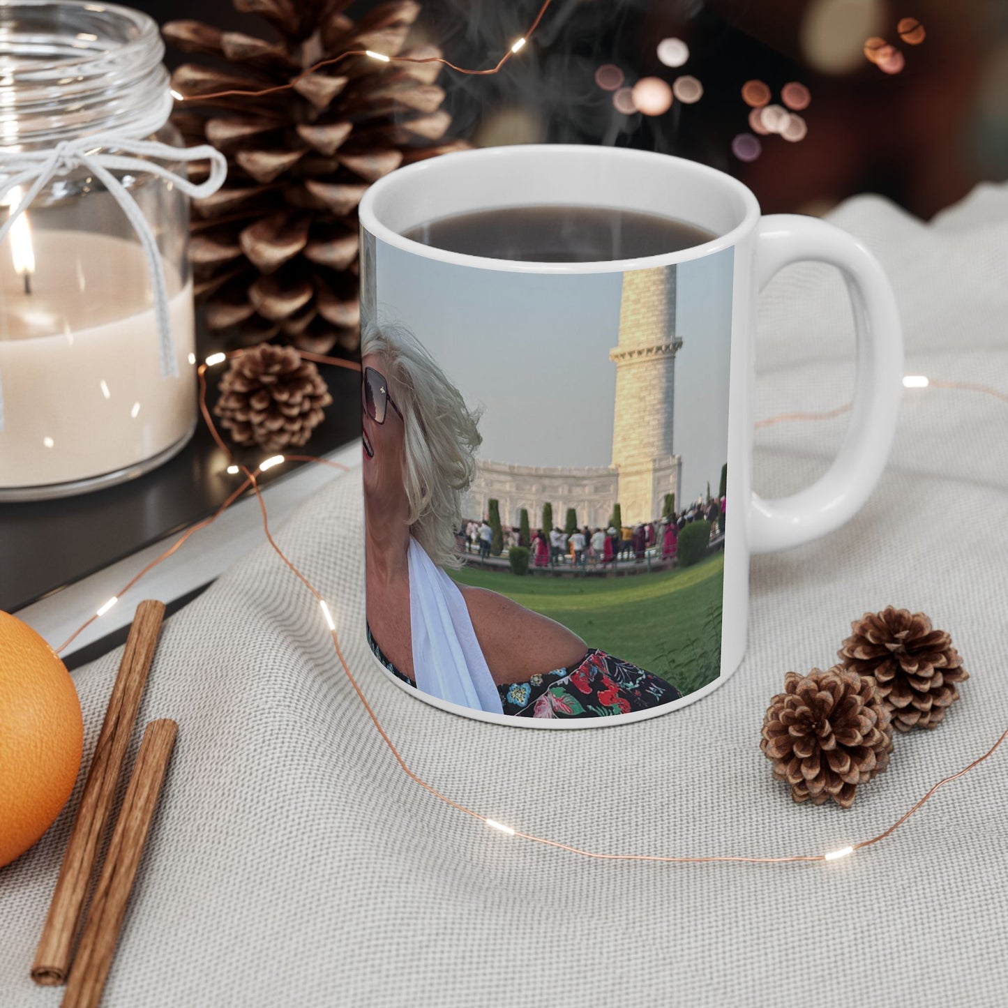 Ceramic Mug Paula & Rossana Taj Mahal 11oz