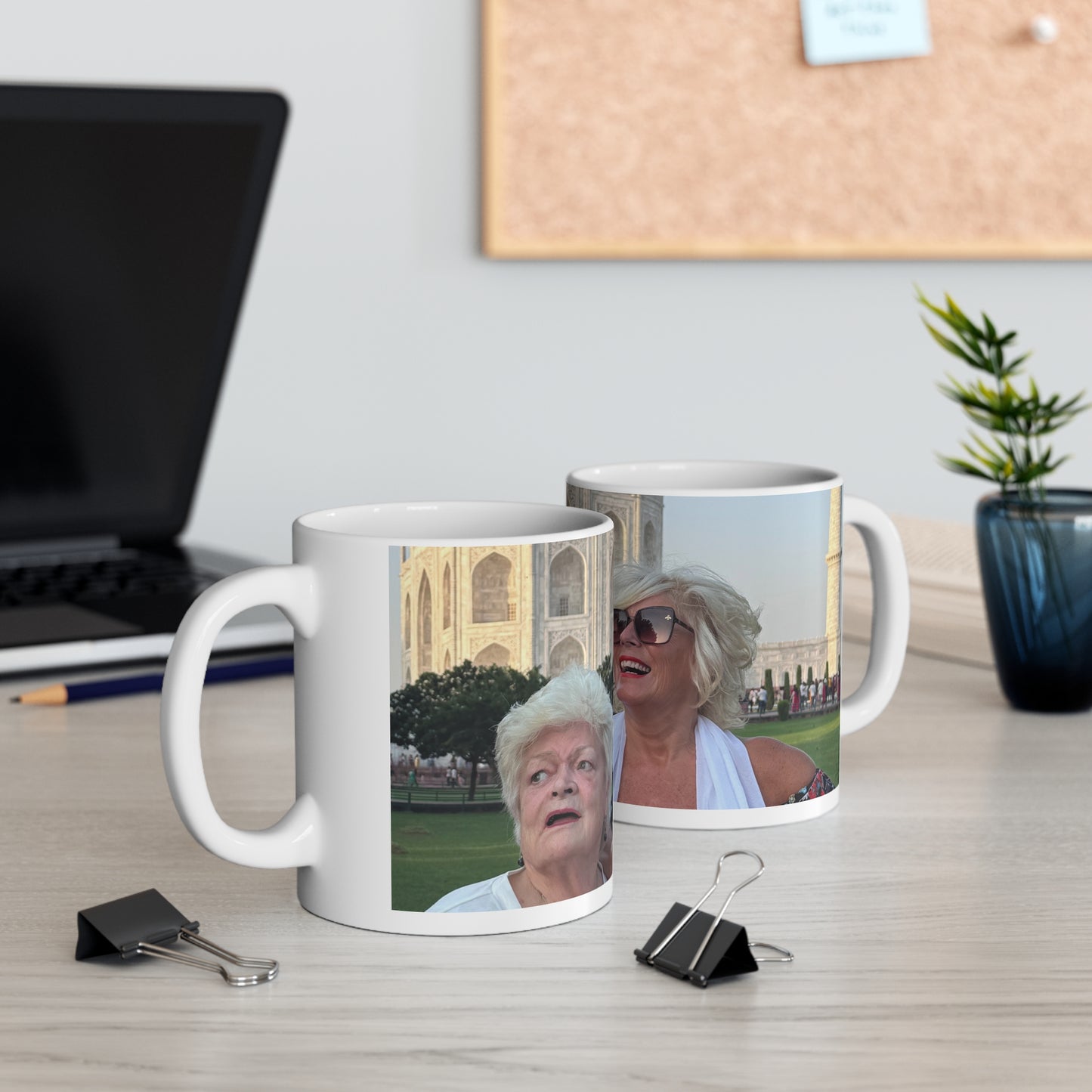 Ceramic Mug Paula & Rossana Taj Mahal 11oz