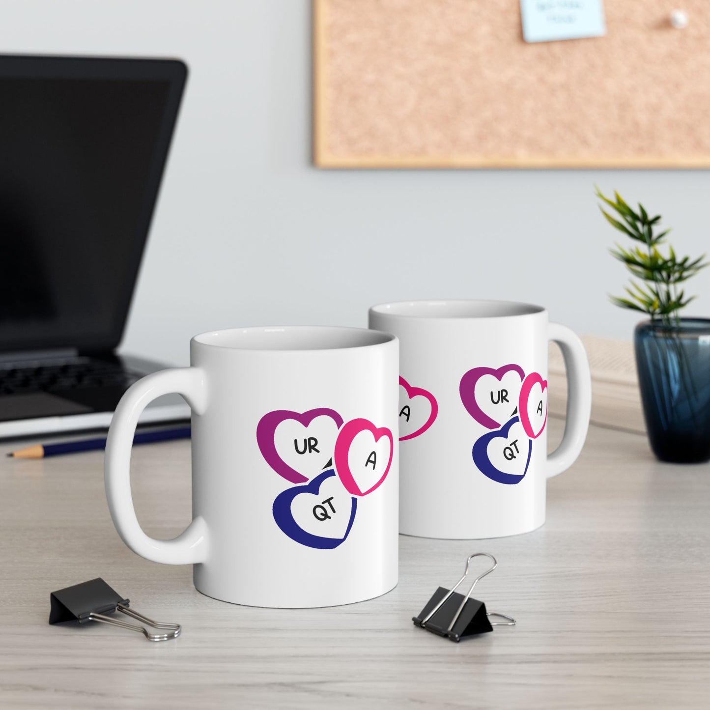 UR  A QT Valentines Mug, 11oz