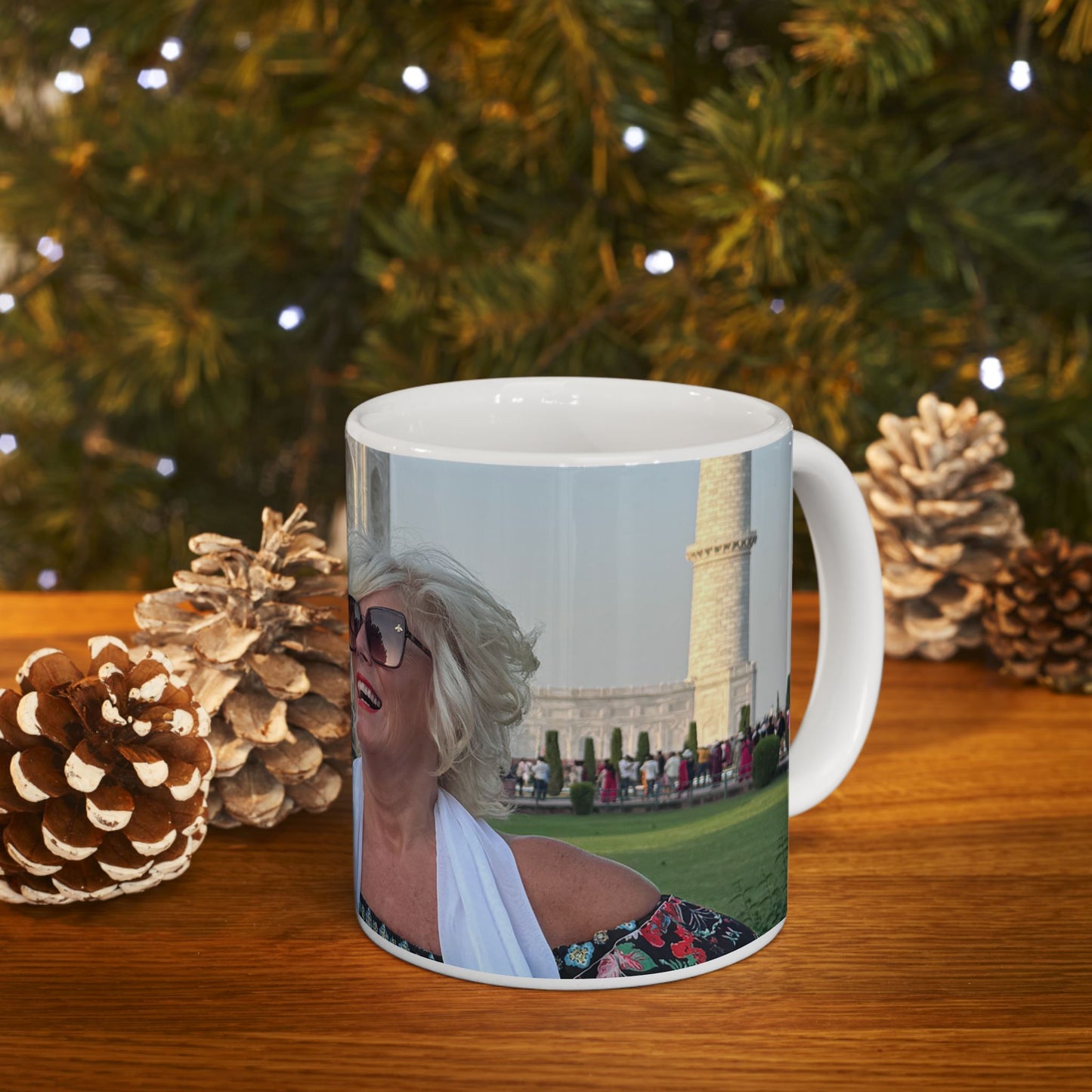 Ceramic Mug Paula & Rossana Taj Mahal 11oz