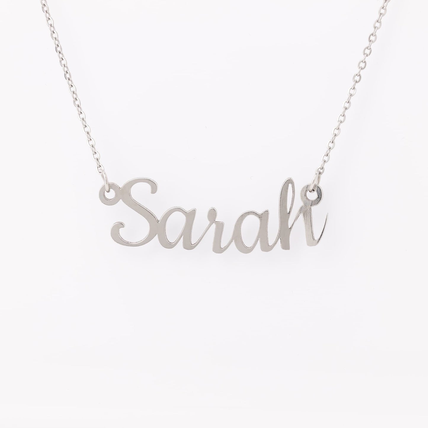 Elegant Nameplate Necklace