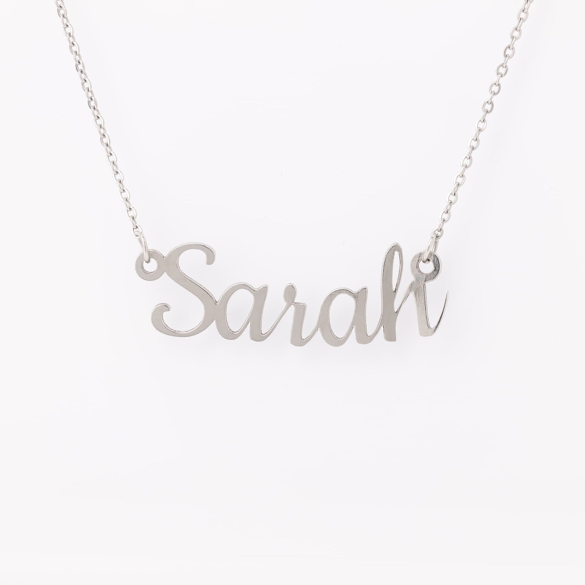Elegant Nameplate Necklace
