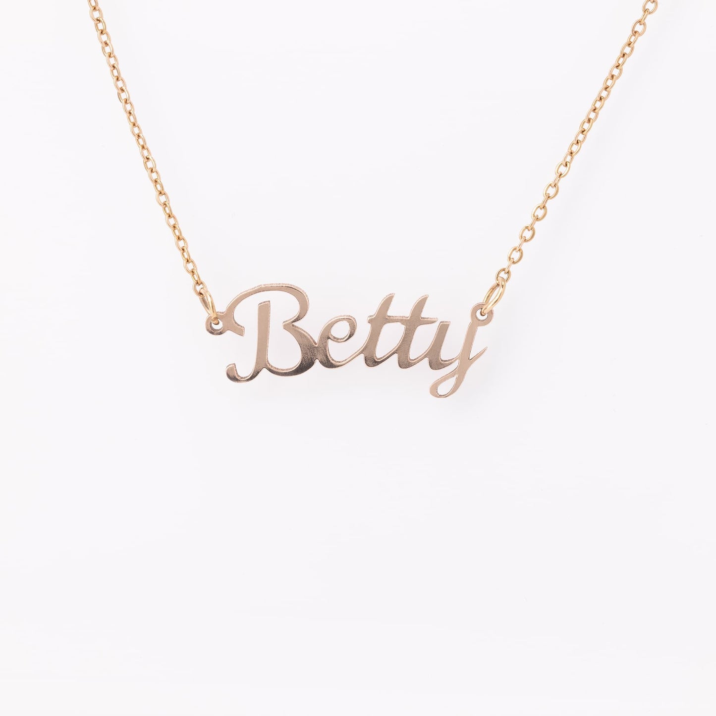 Engraved Name Pendant