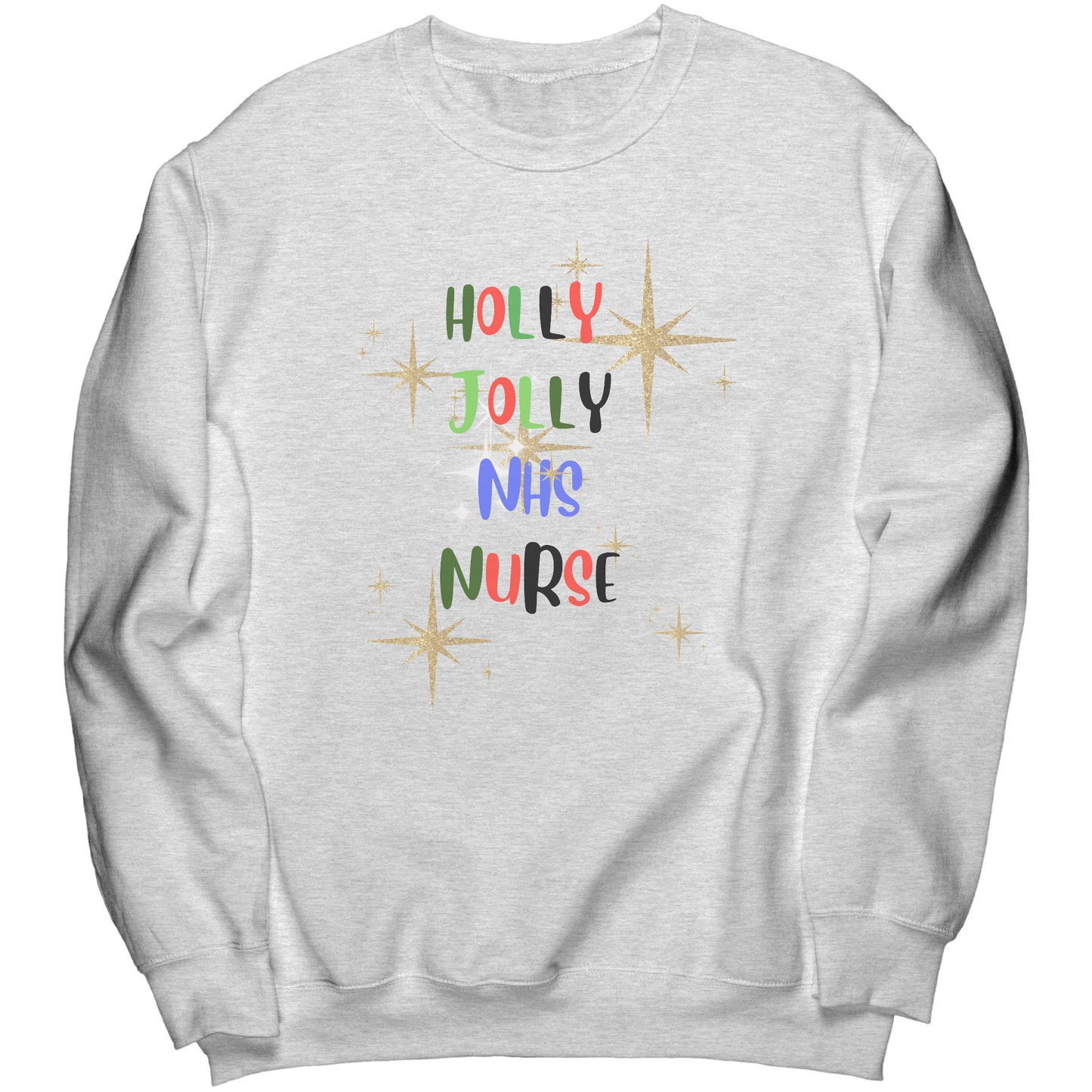 Holly Jolly NHS Nurse Sweatshirt Unisex