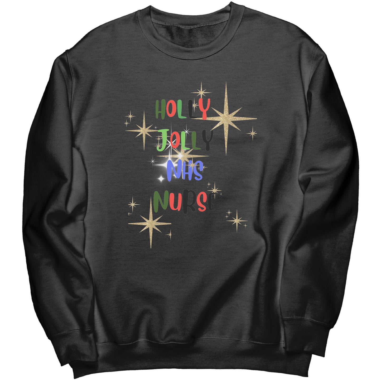 Holly Jolly NHS Nurse Sweatshirt Unisex