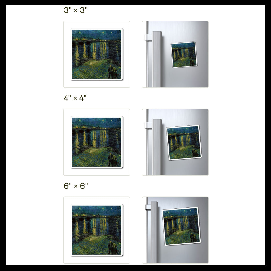 Vincent van Gogh Starry Nights Magnets