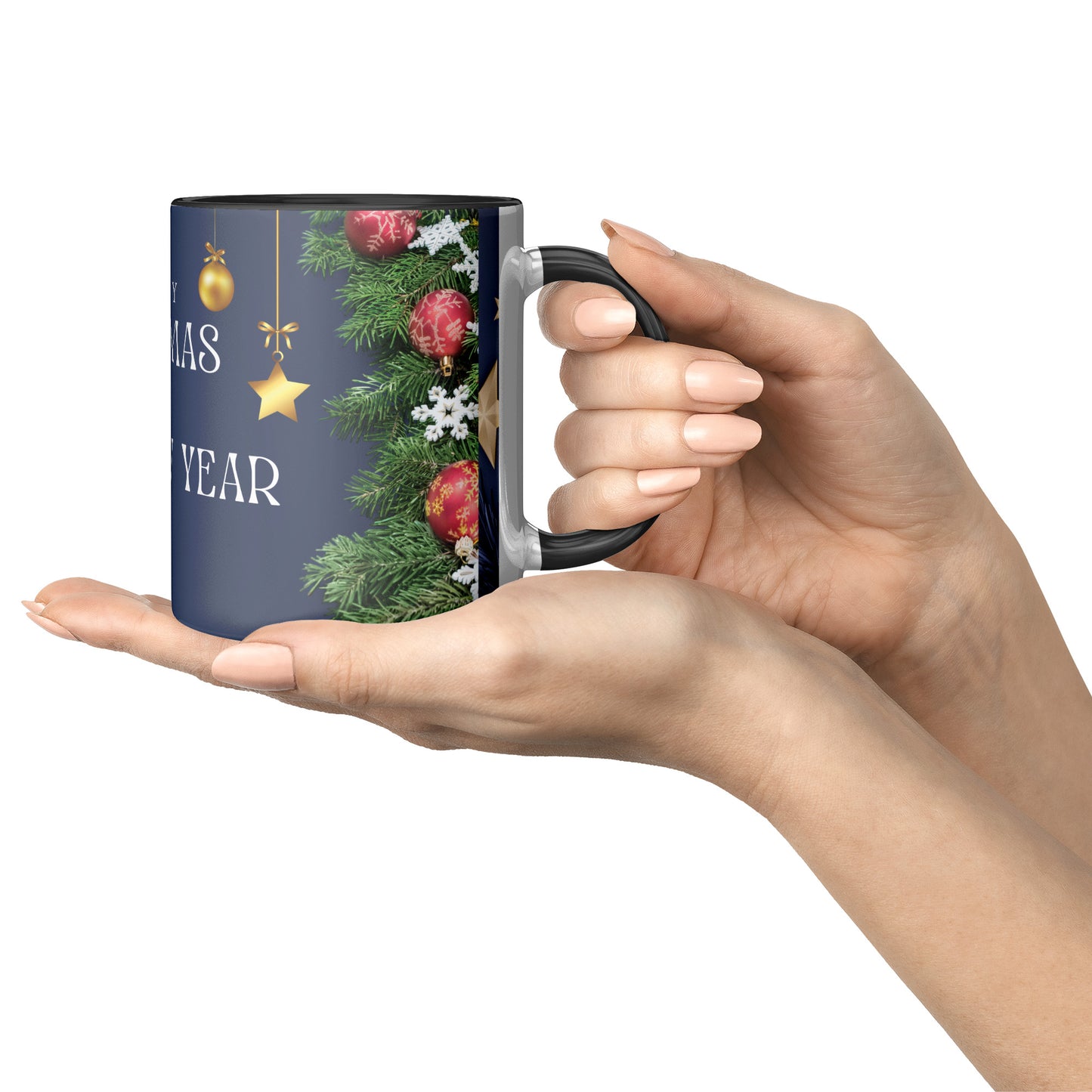 Merry Christmas and Happy New Year Mug