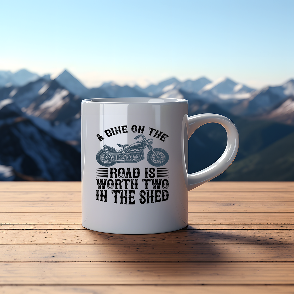 Cycling Coffee Mug - Bicycle Lover Gift