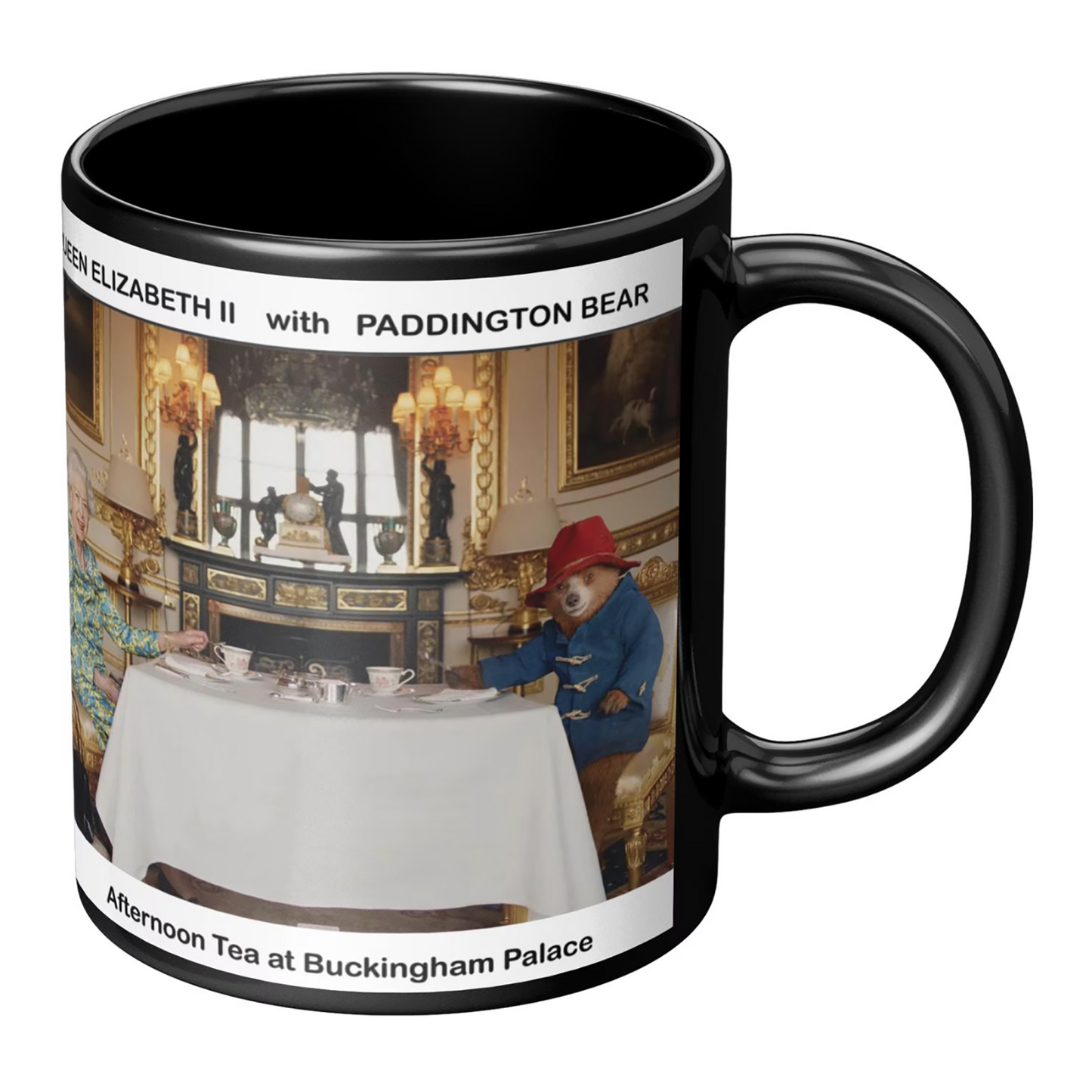 Queen Elizabeth II and Paddington Bear