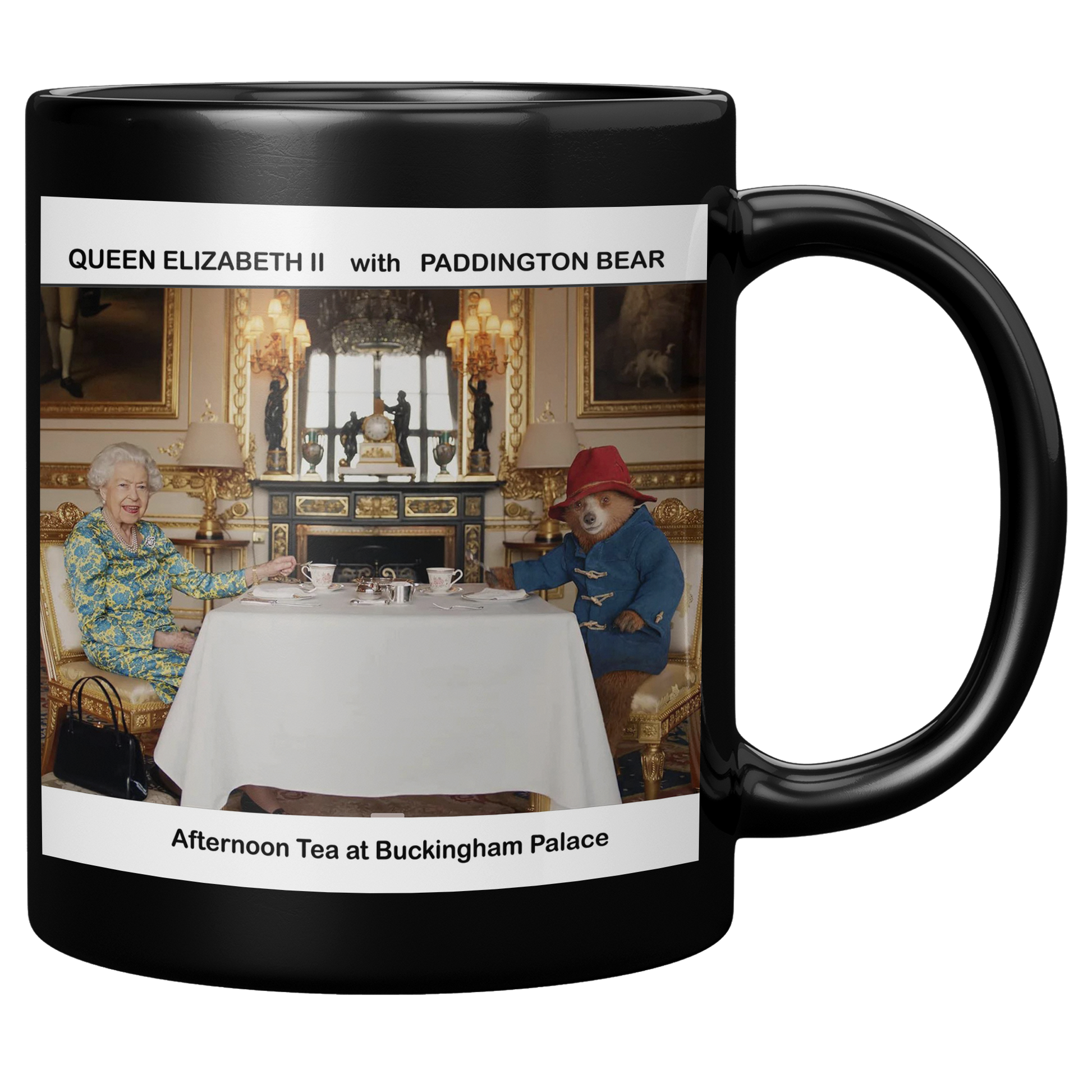Queen_Elizabeth_II_and_Paddington_Bear_11oz_Black_RH_Mockup.png