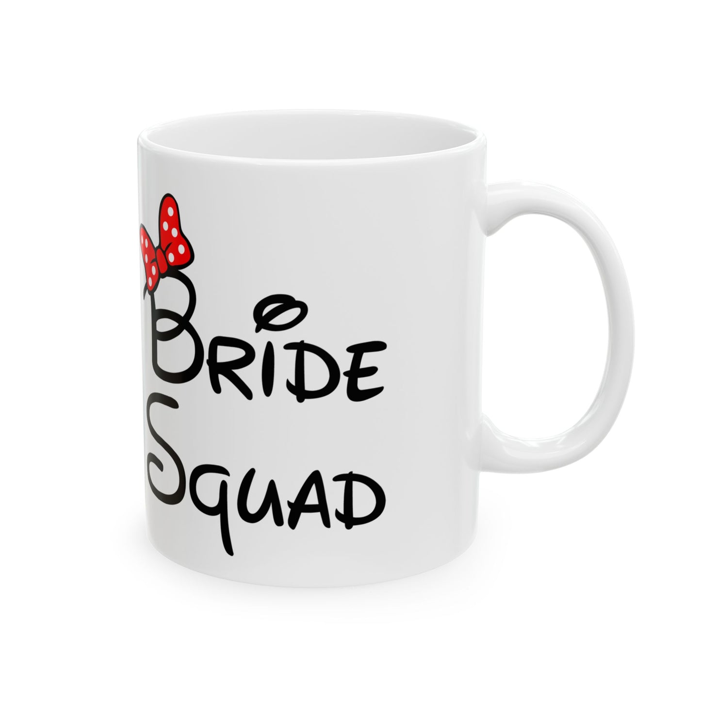 Bride Squad Mug, Personalized Bridal Party Gift, 11oz