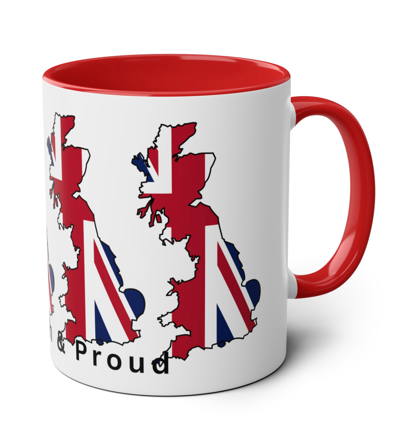 British and Proud Britain Mug