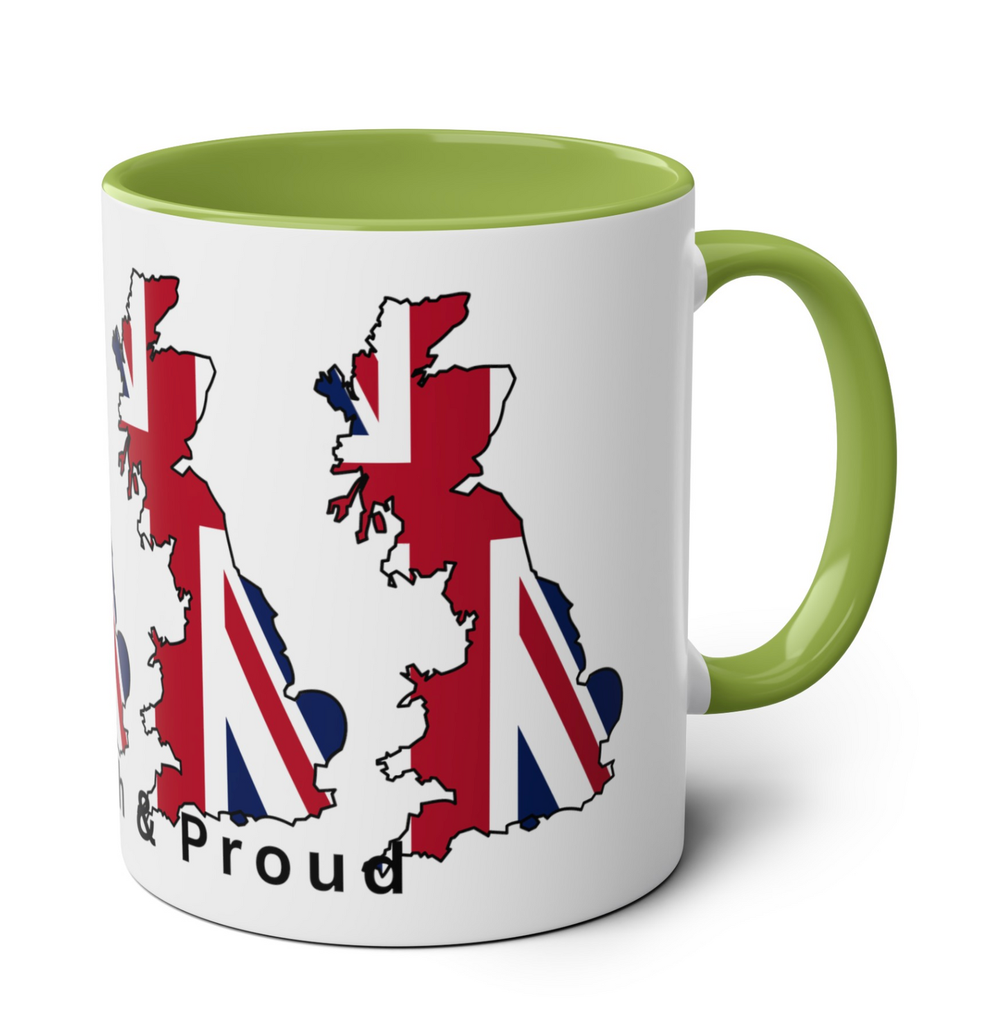 British and Proud Britain Mug