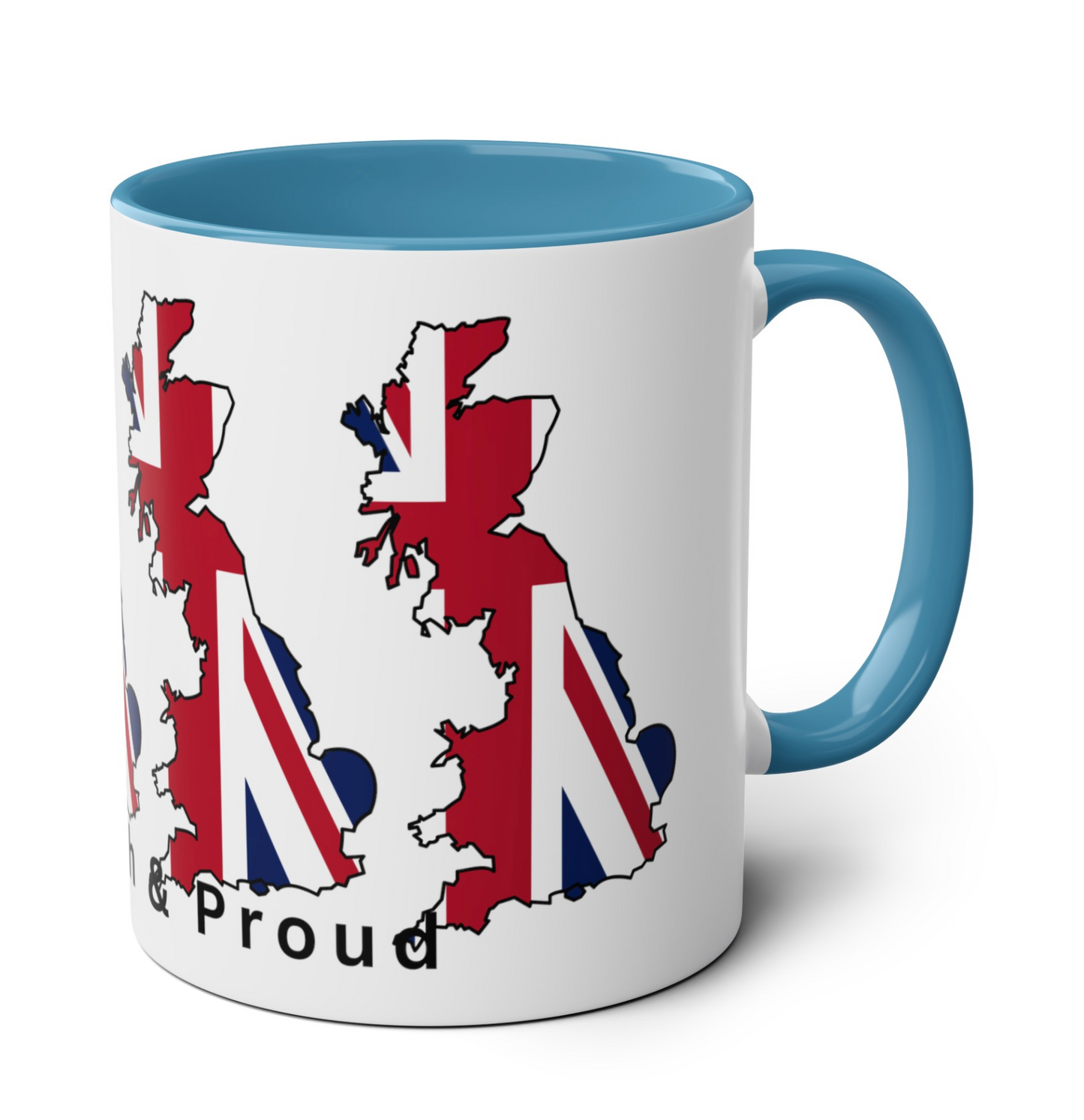 British and Proud Britain Mug