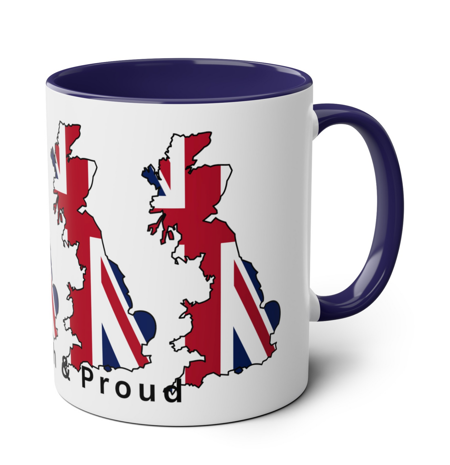 British and Proud Britain Mug