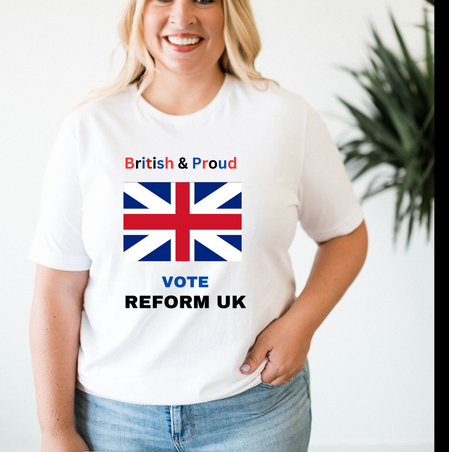 Reform UK Vote British and Proud Unisex Softstyle T-Shirt, UK Election 2024 , T-Shirt,Political Shirt, Election T shirts,Vote Gift, reform party