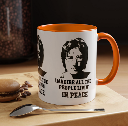 John Lennon Quote Mug