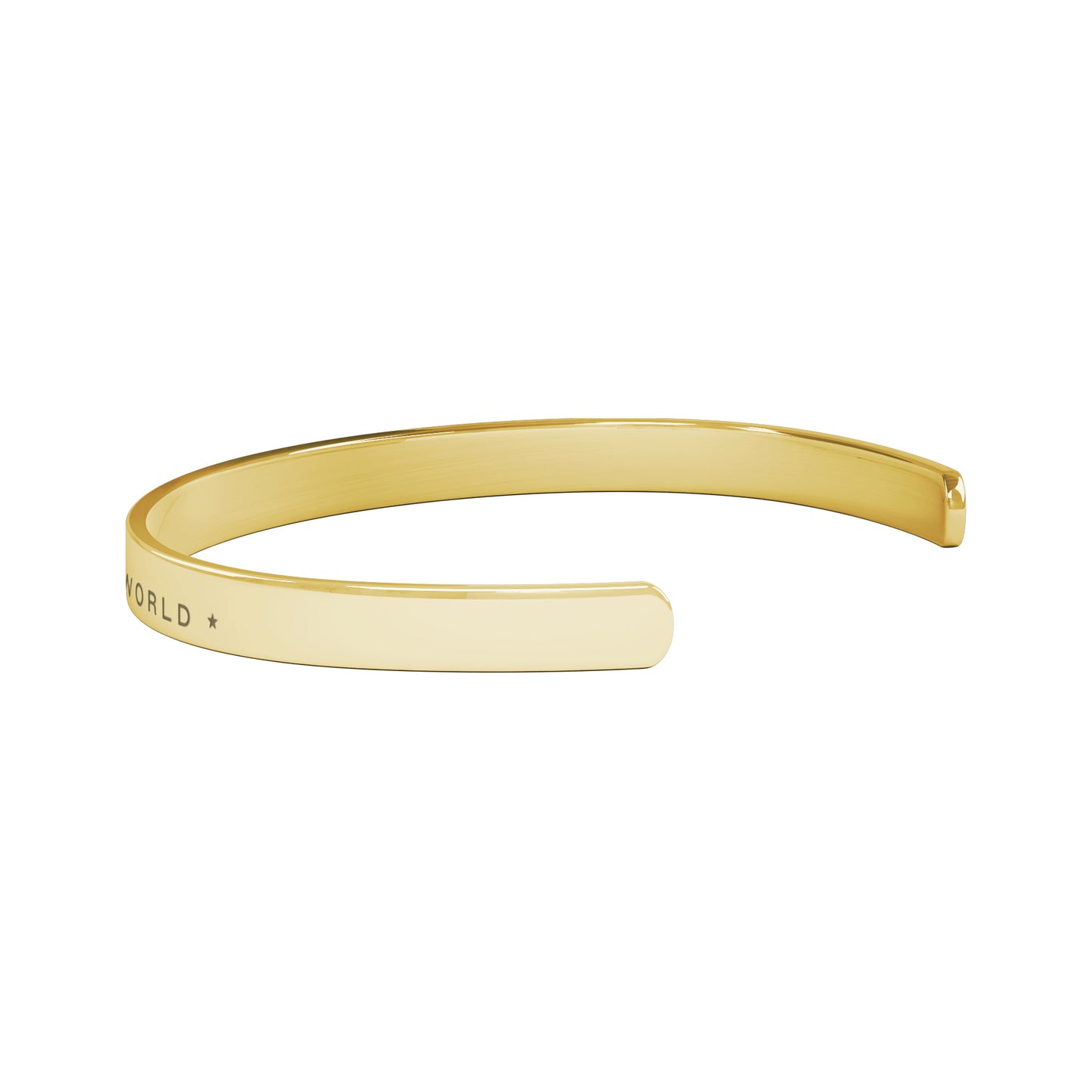 The Best Mom in the World Cuff Bracelet