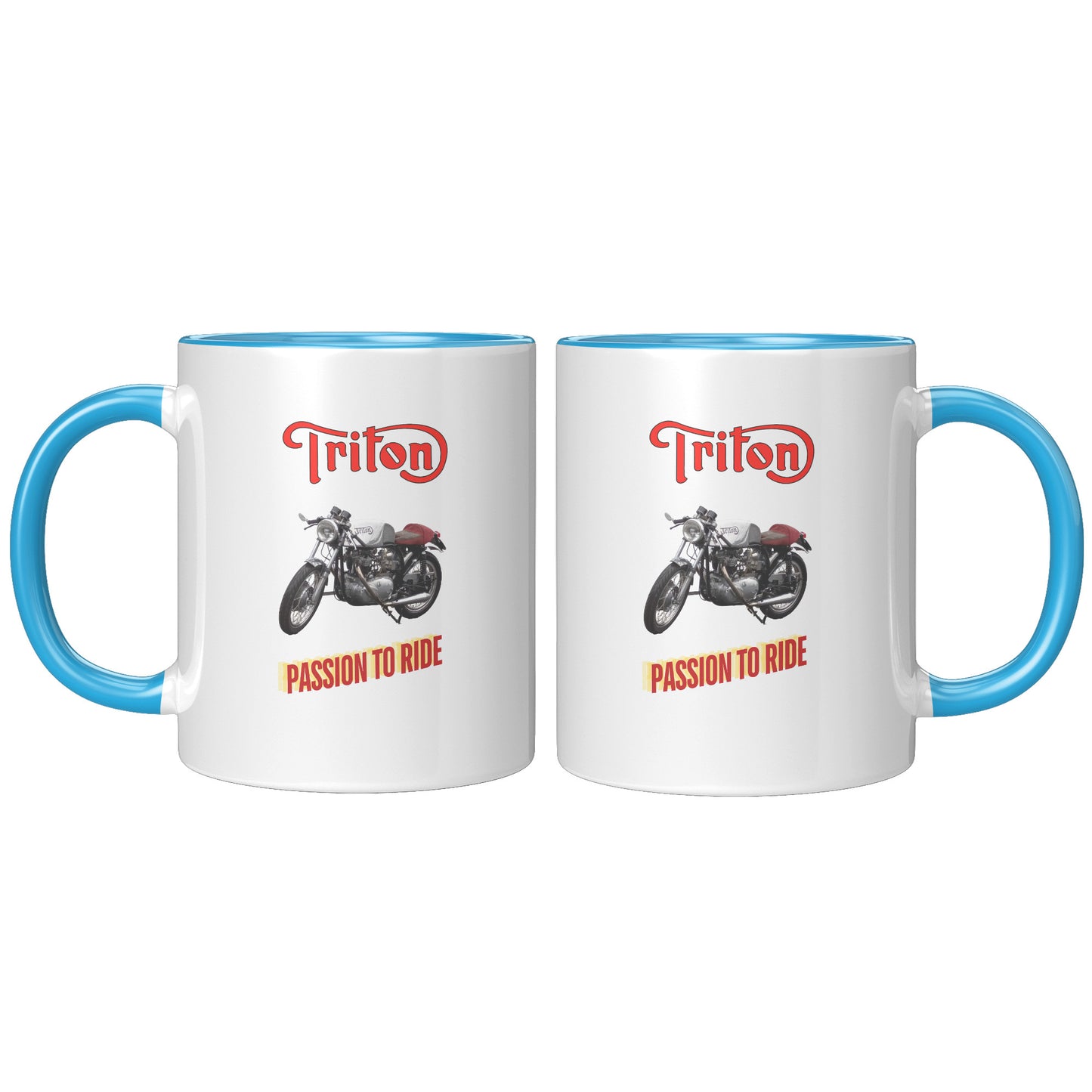 Triton Vintage Motorcycle Mug