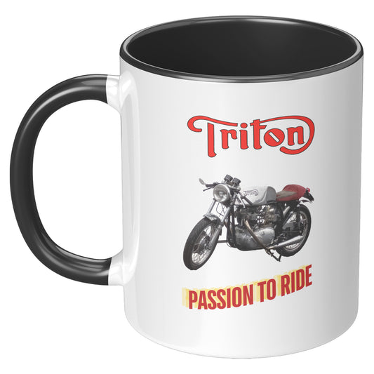 Triton Vintage Motorcycle Mug