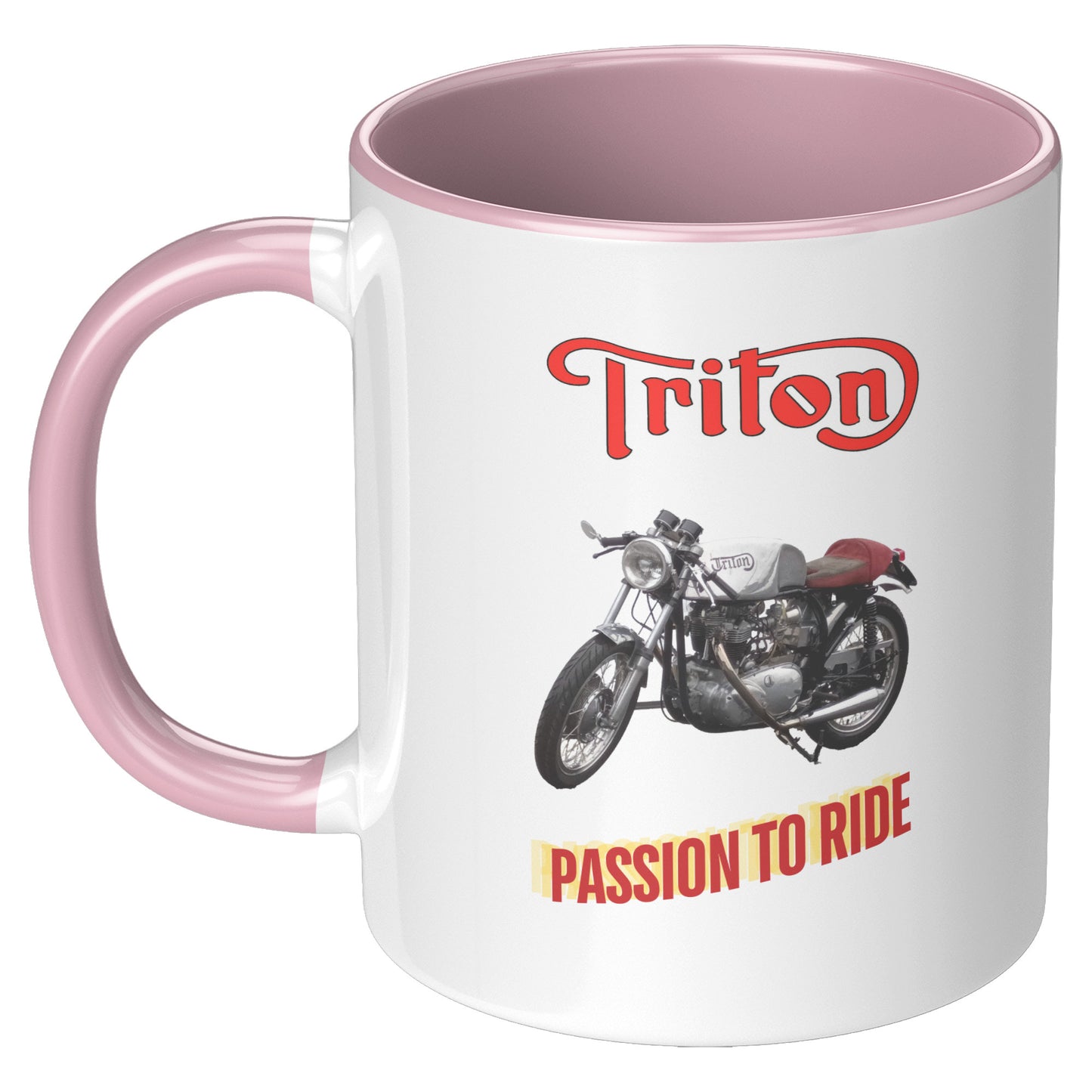 Triton Vintage Motorcycle Mug