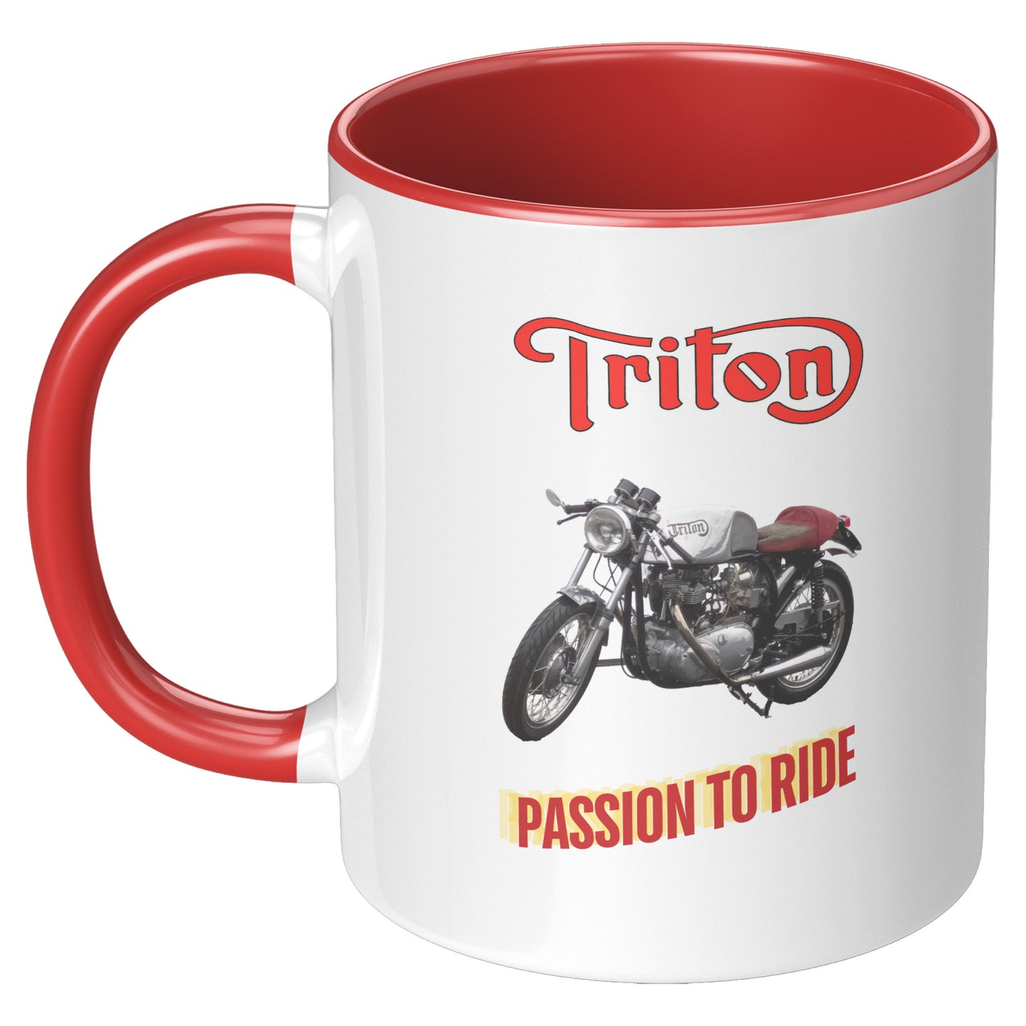 Triton Vintage Motorcycle Mug