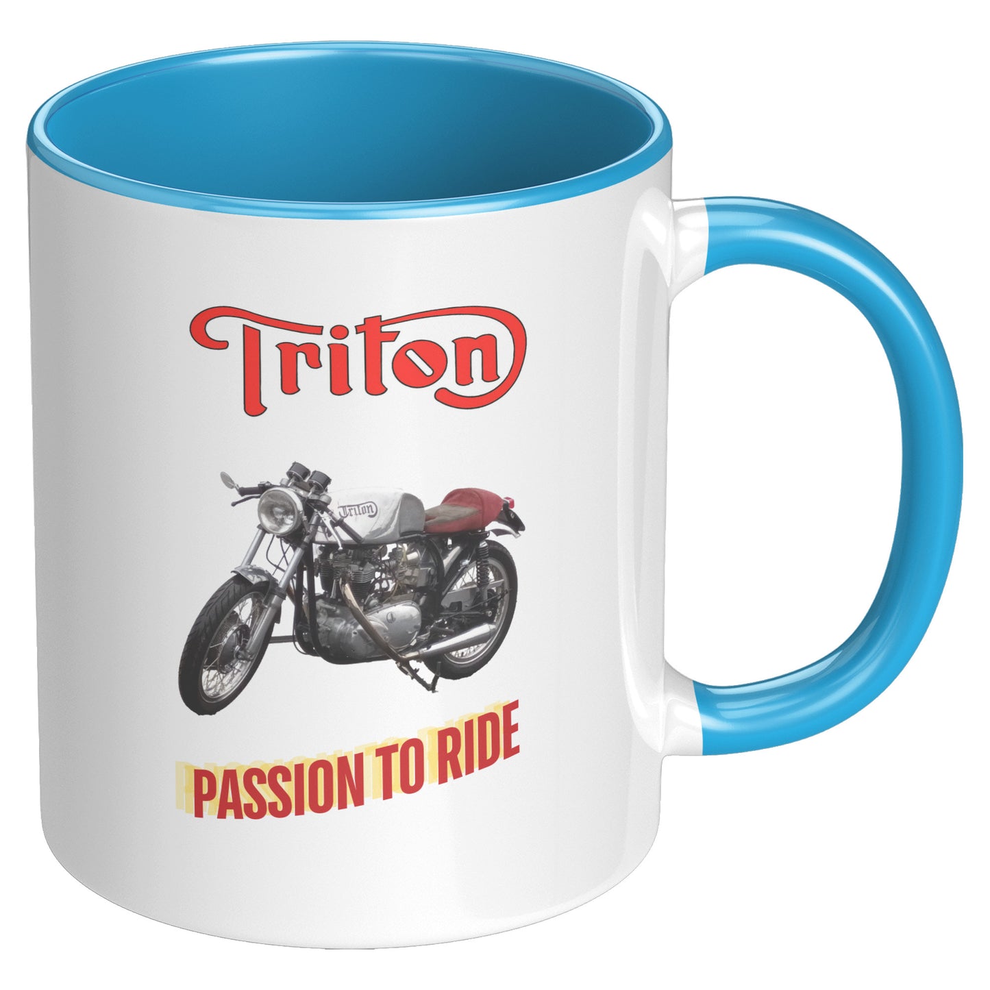 Triton Vintage Motorcycle Mug
