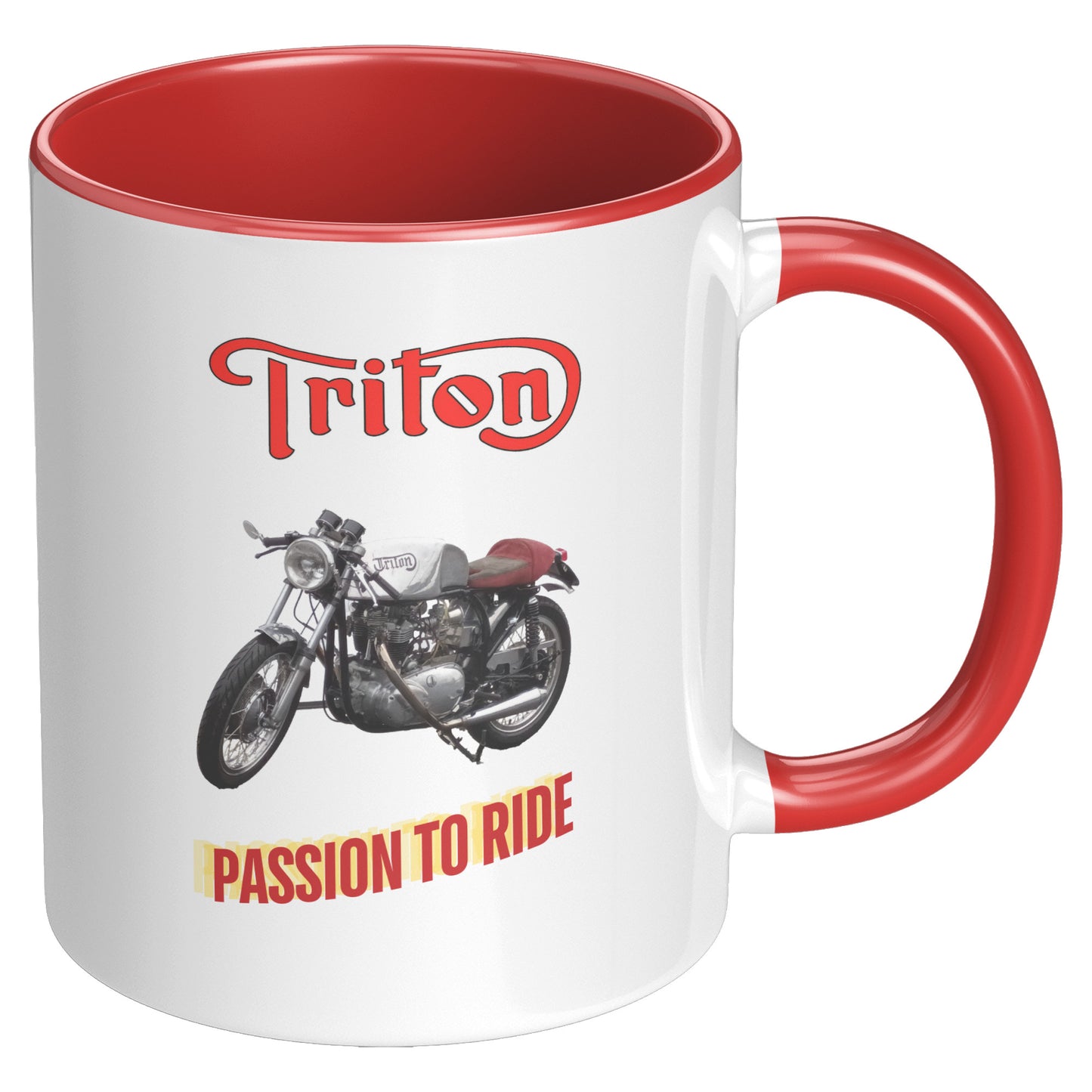 Triton Vintage Motorcycle Mug