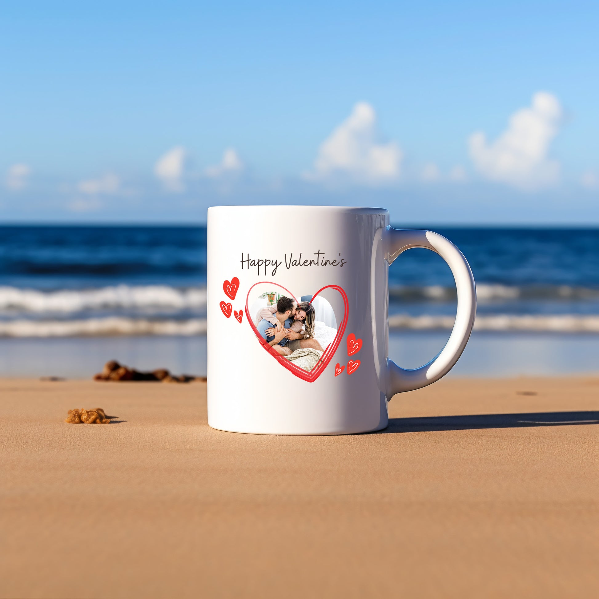 Cute Bee Valentine Mug