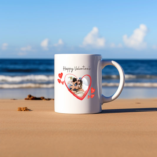 Cute Bee Valentine Mug